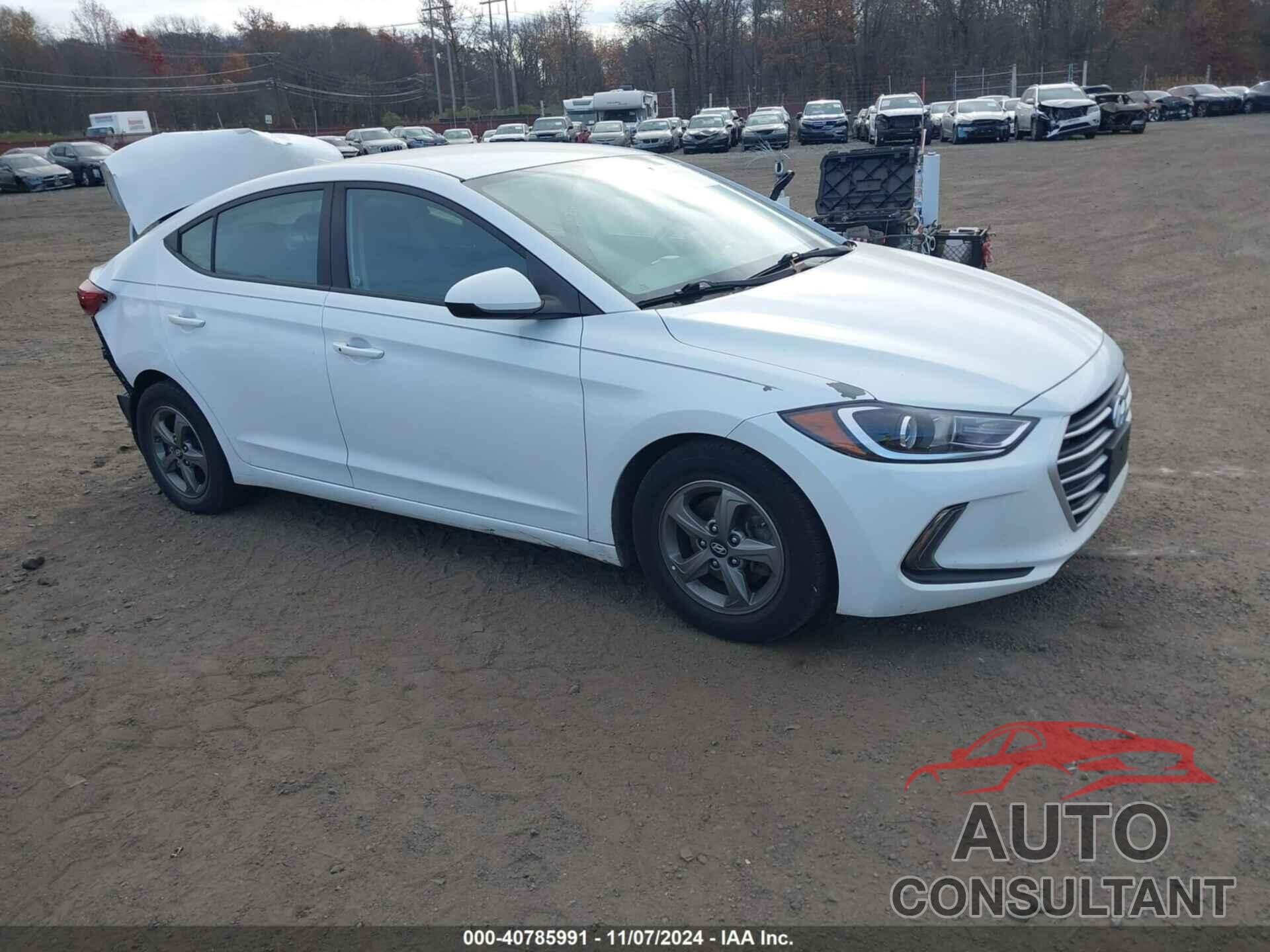 HYUNDAI ELANTRA 2018 - 5NPD94LA3JH306858