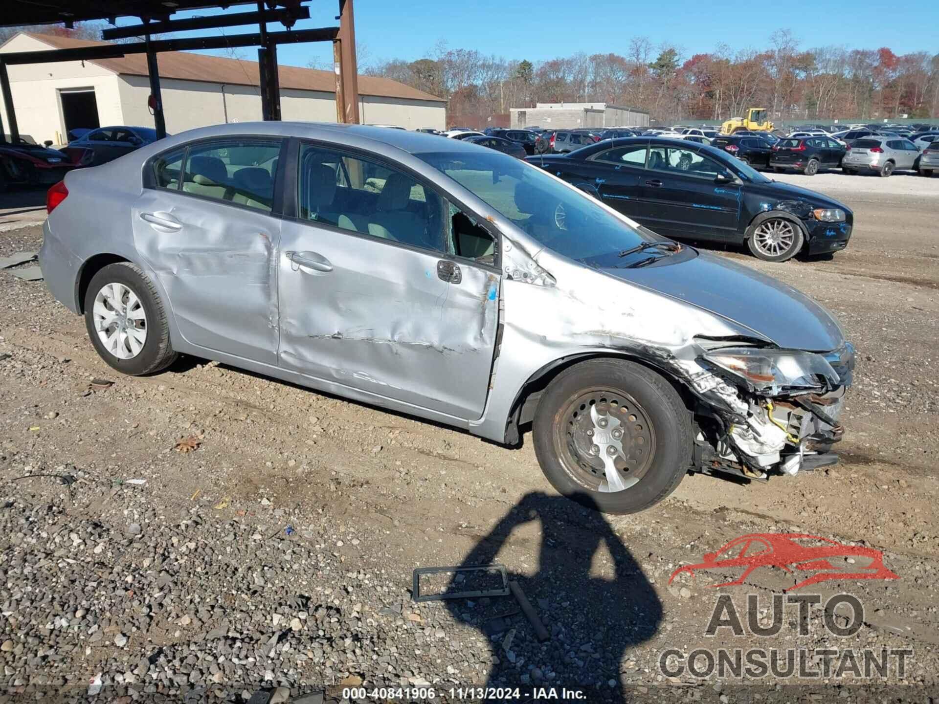 HONDA CIVIC 2012 - 19XFB2F54CE341318