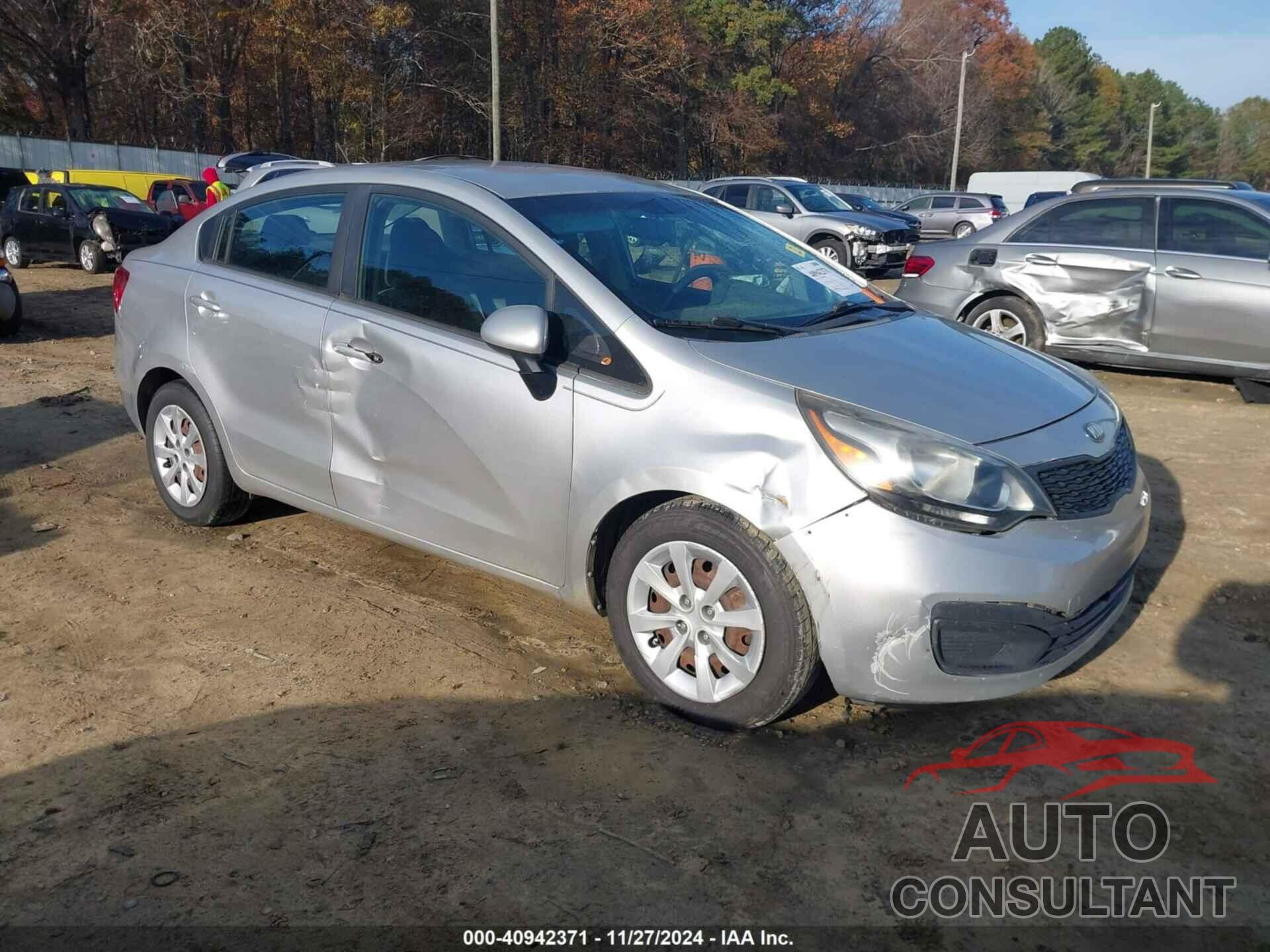 KIA RIO 2013 - KNADM4A33D6290711