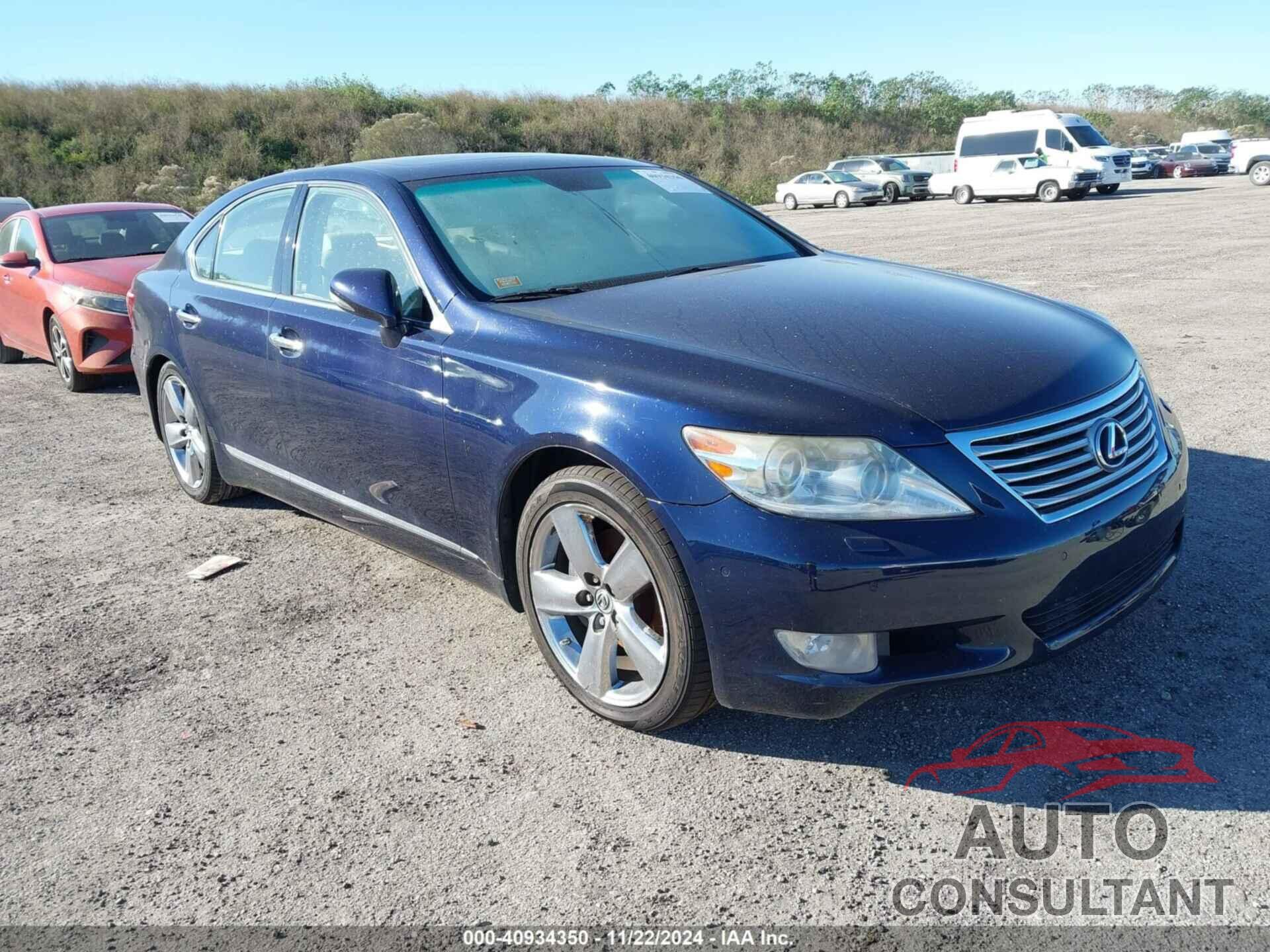 LEXUS LS 460 2010 - JTHBL5EF6A5098061