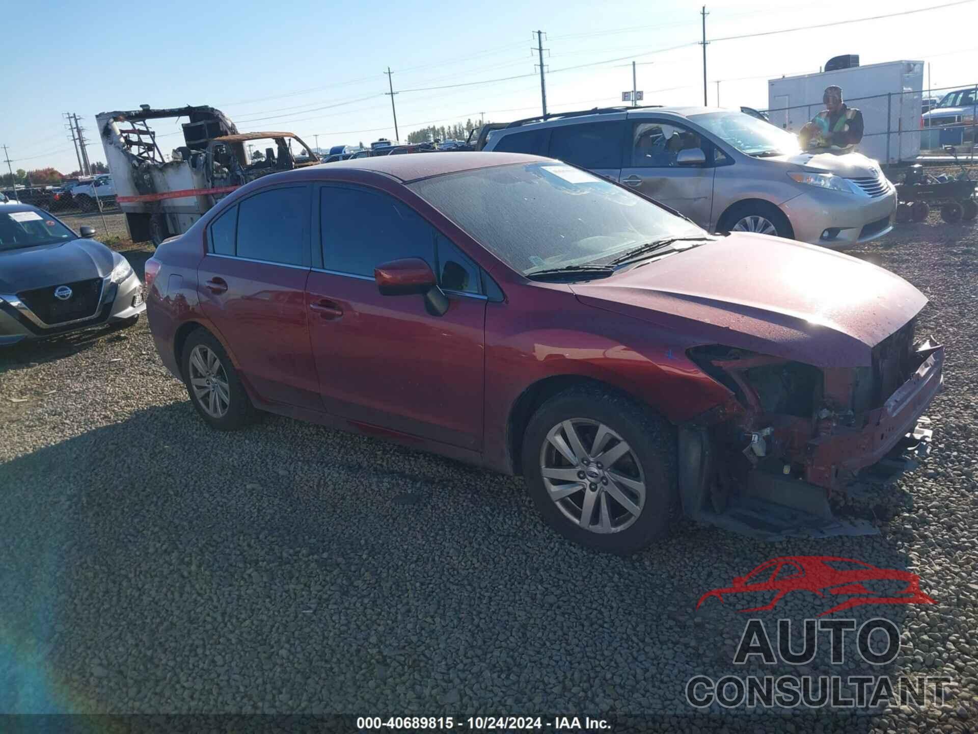 SUBARU IMPREZA 2016 - JF1GJAB60GH006482