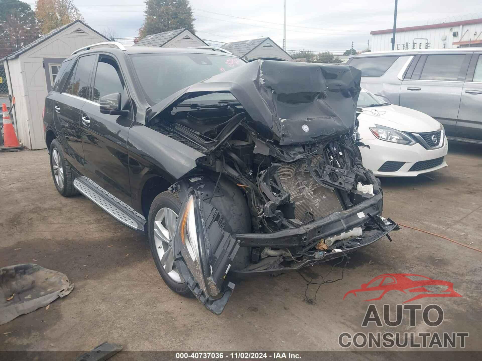 MERCEDES-BENZ ML 350 2015 - 4JGDA5HB2FA586541