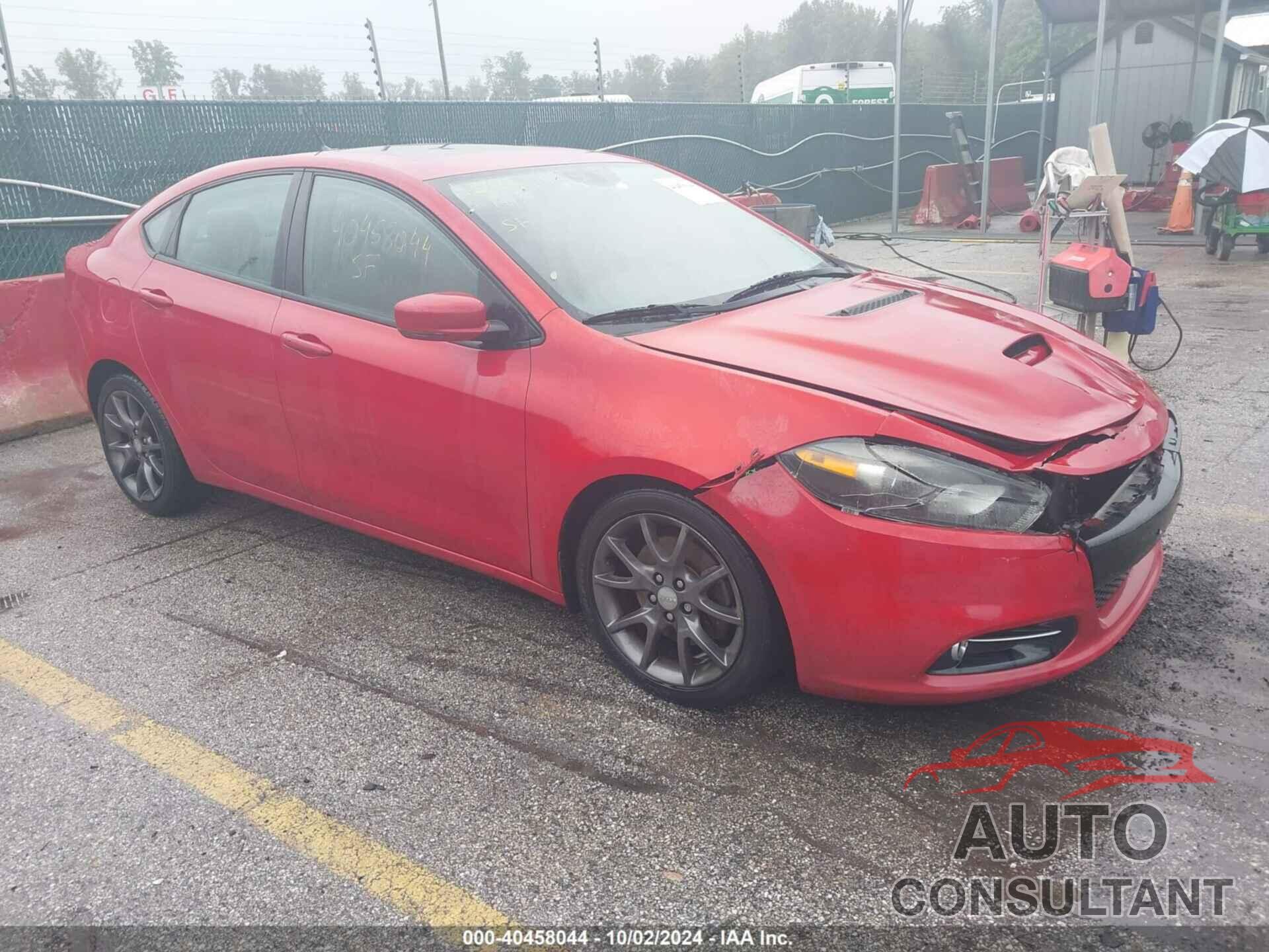 DODGE DART 2016 - 1C3CDFGB4GD819810