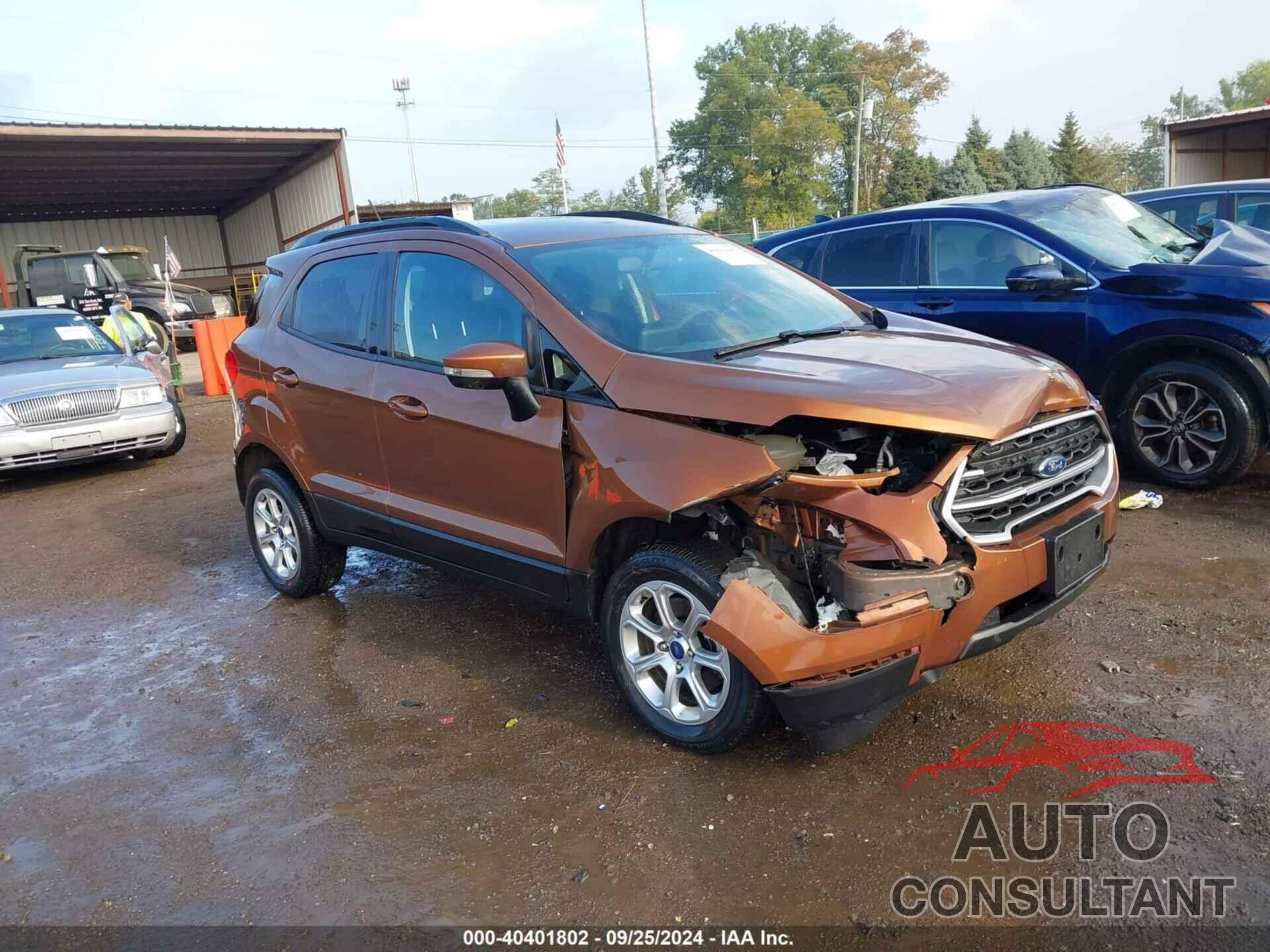 FORD ECOSPORT 2020 - MAJ6S3GL5LC393525