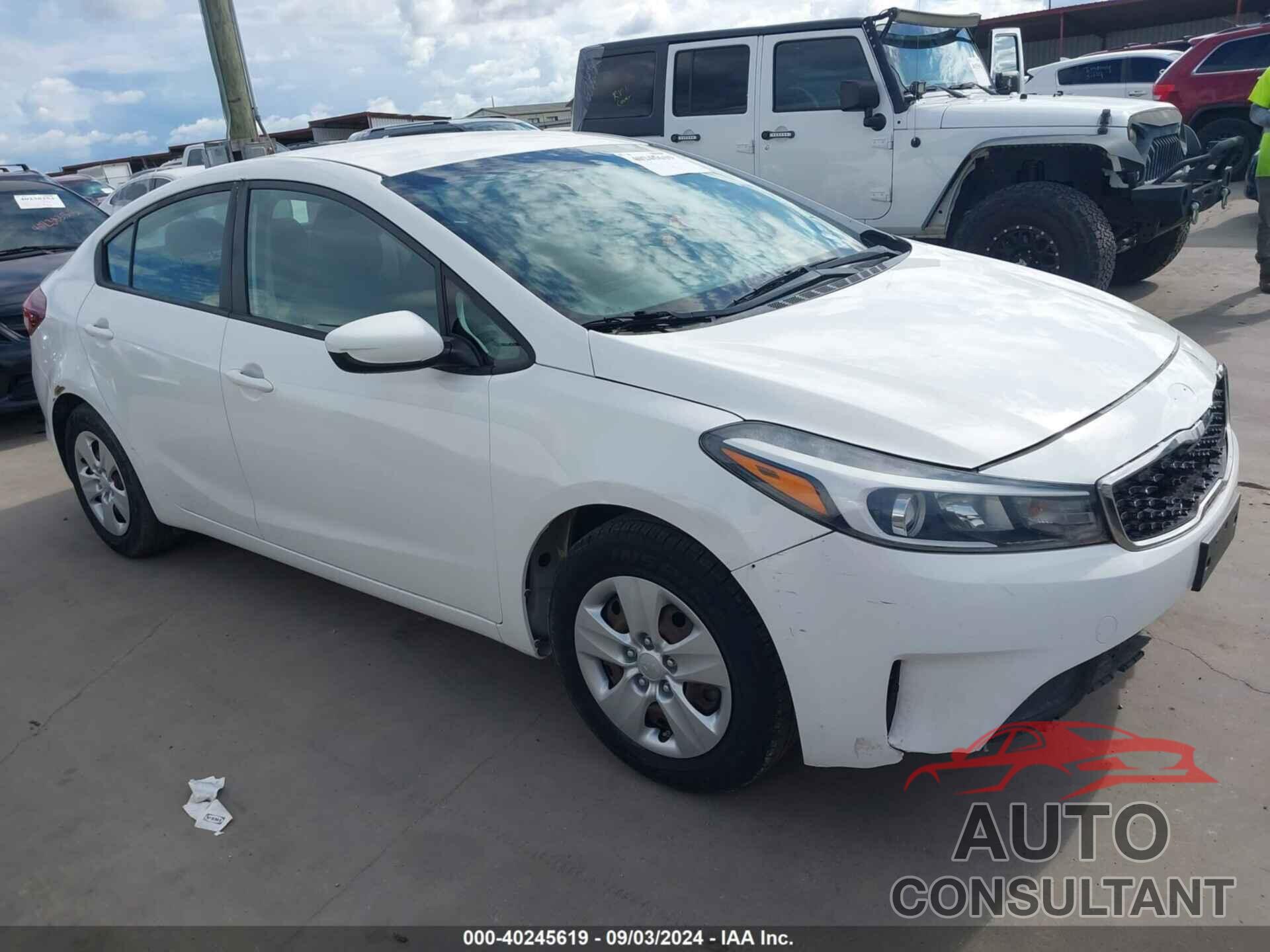 KIA FORTE 2018 - 3KPFK4A70JE239662