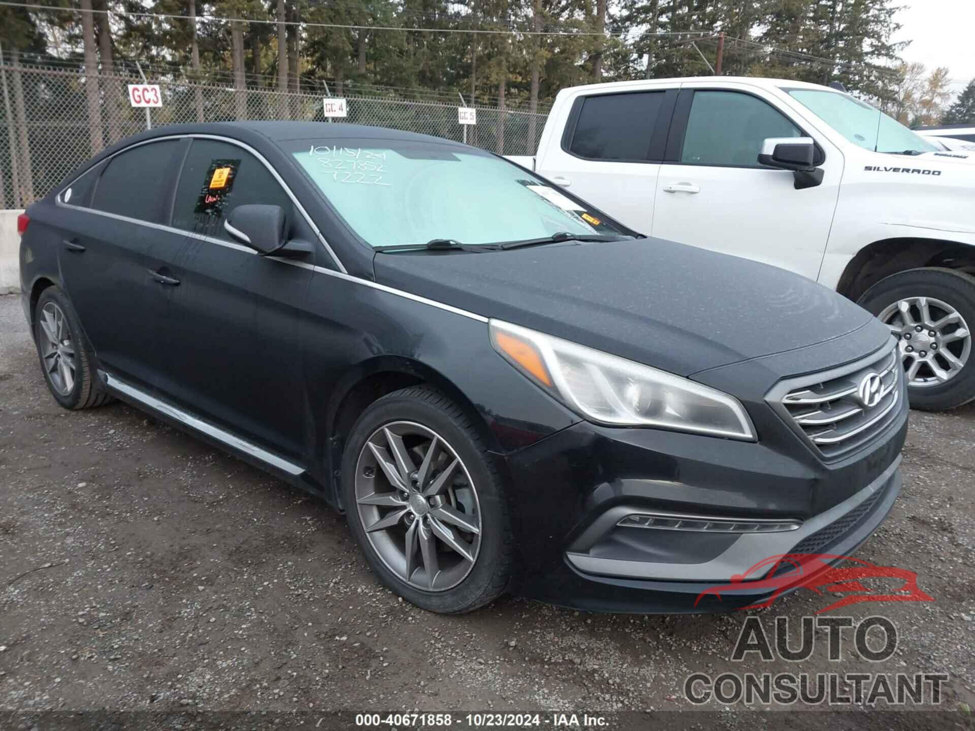 HYUNDAI SONATA 2017 - 5NPE34AB6HH527222