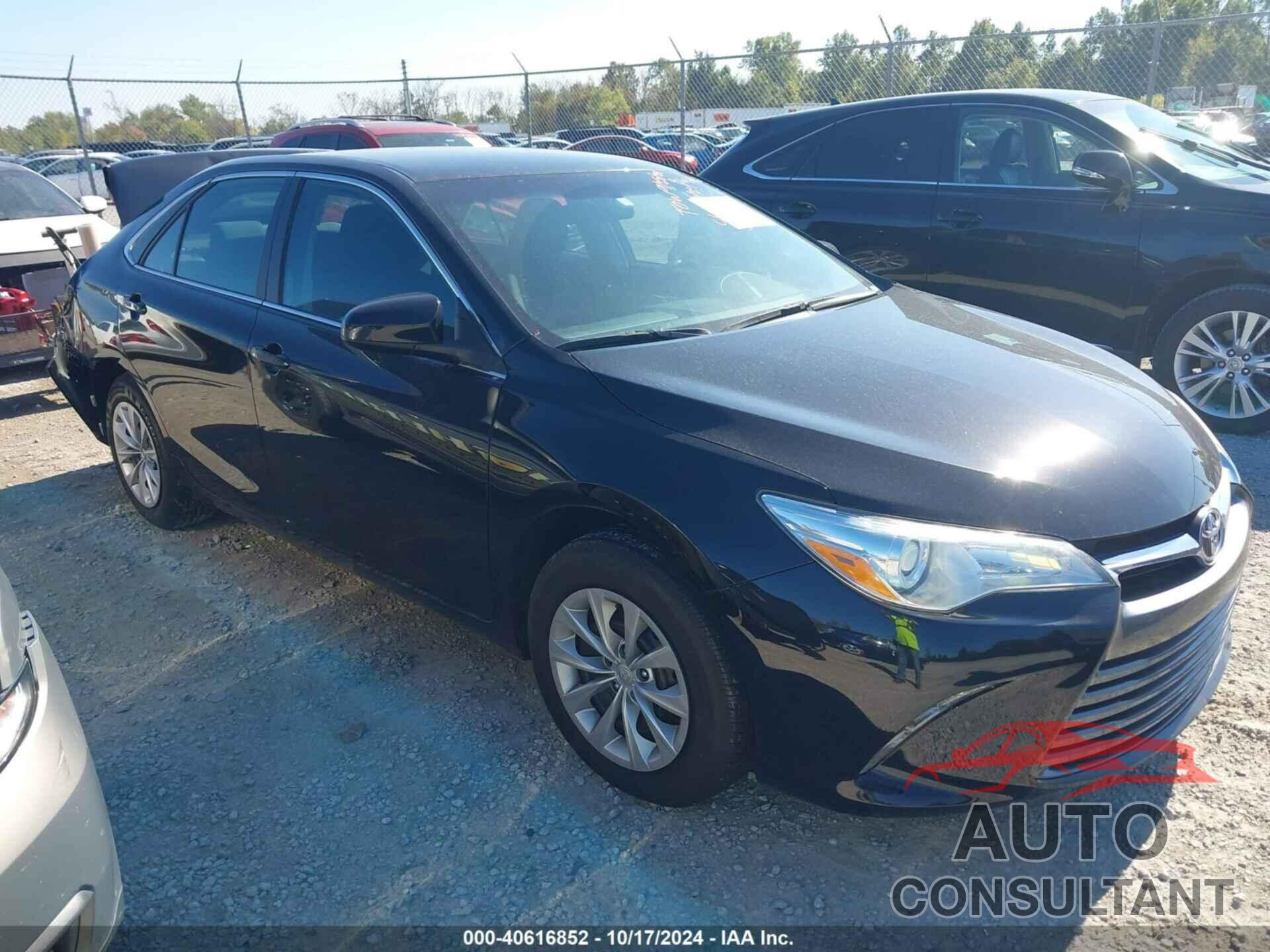 TOYOTA CAMRY 2016 - 4T4BF1FK9GR578186
