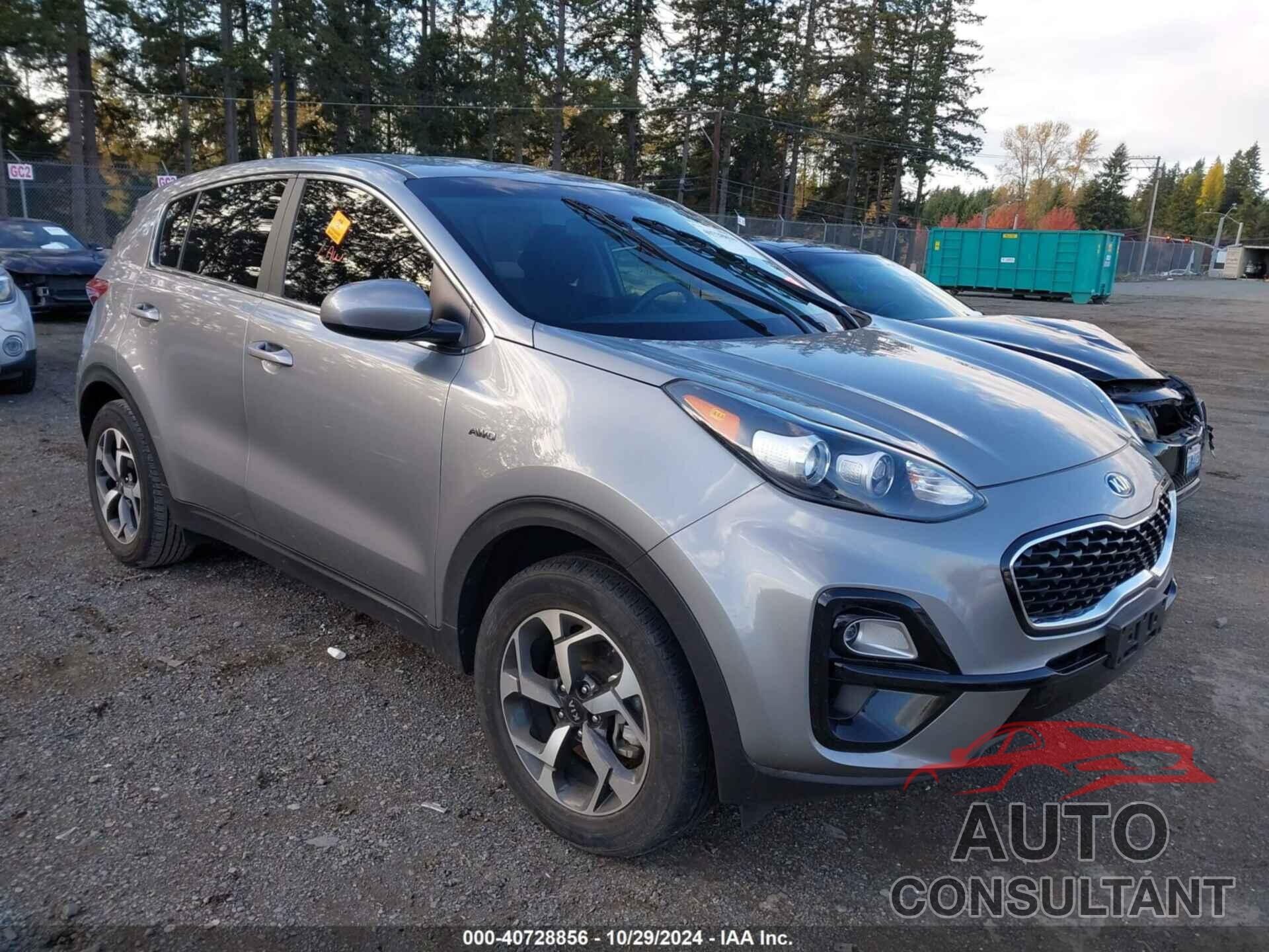 KIA SPORTAGE 2022 - KNDPMCAC3N7960828