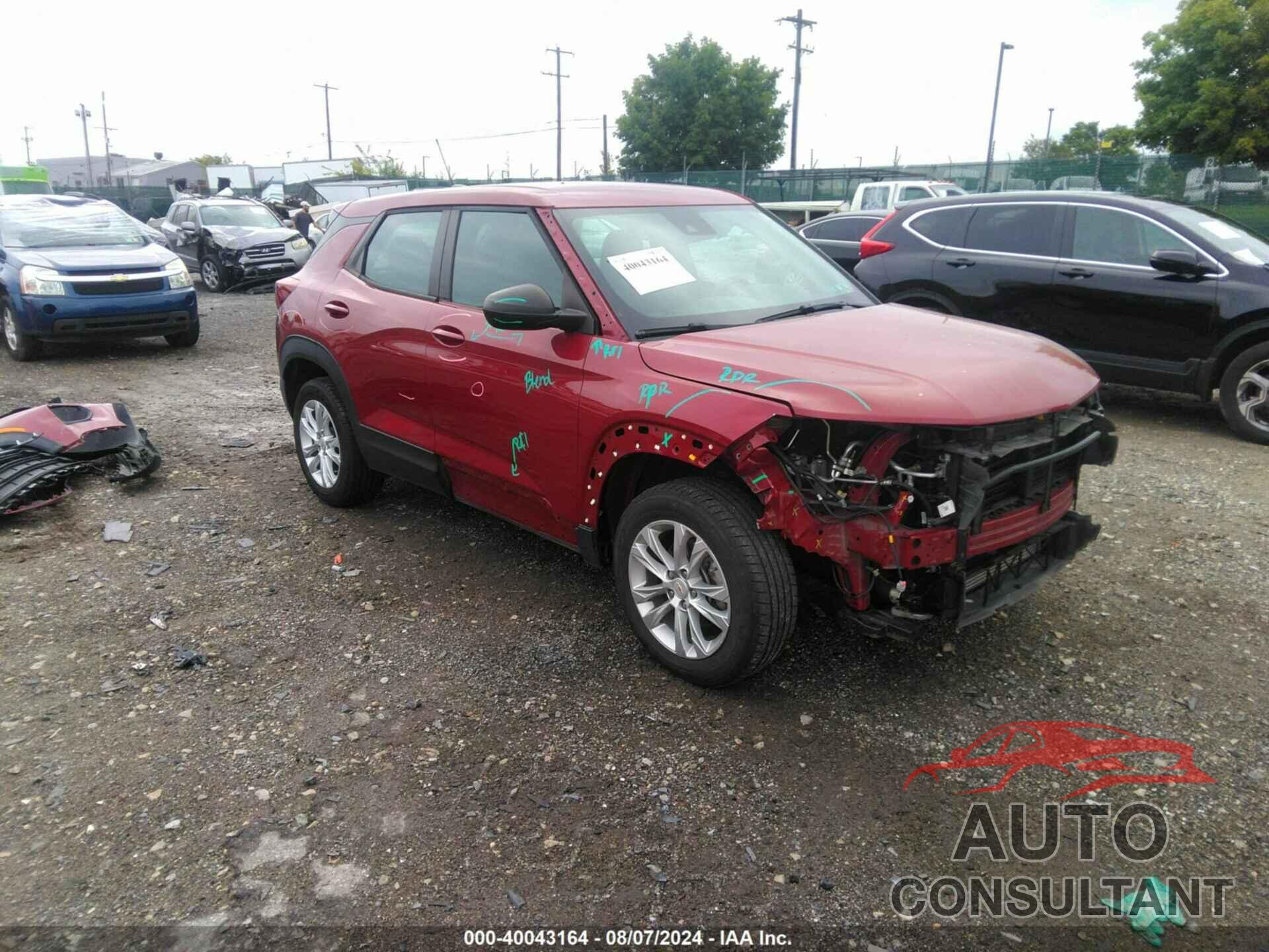 CHEVROLET TRAILBLAZER 2021 - KL79MNSL3MB020251