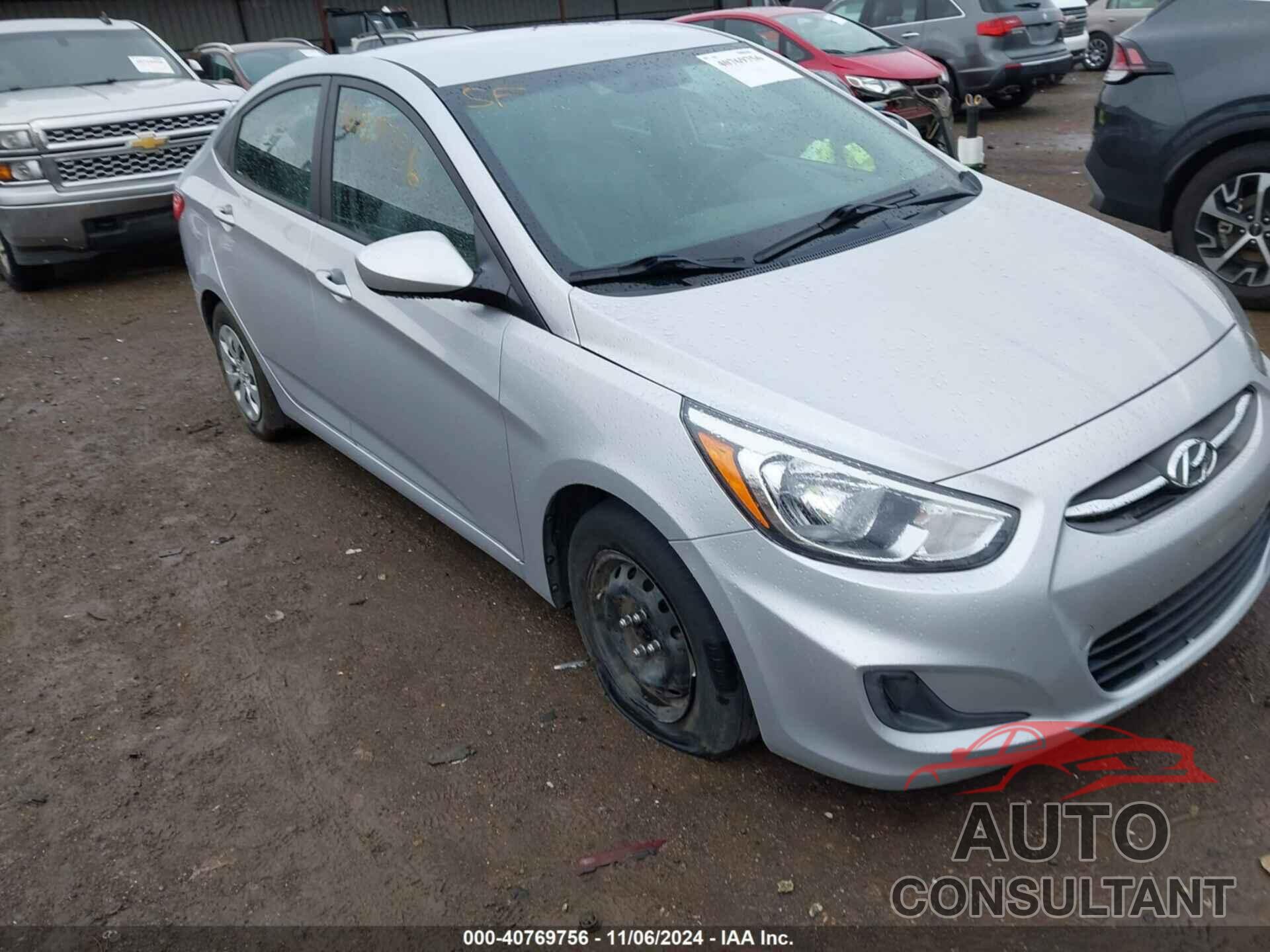 HYUNDAI ACCENT 2017 - KMHCT4AE6HU267553