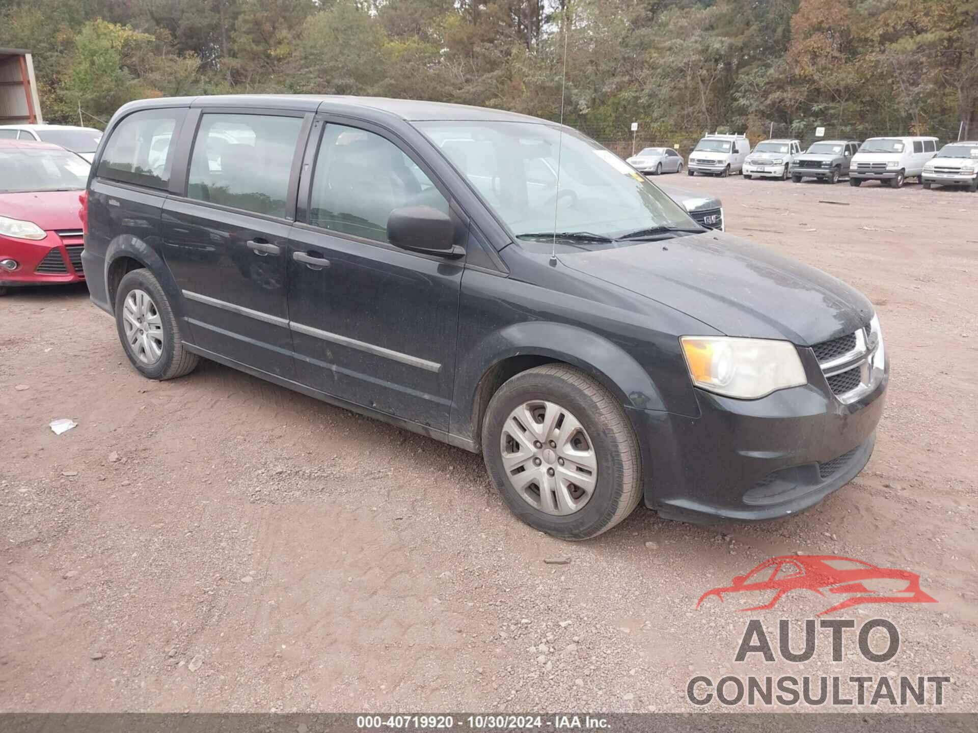 DODGE GRAND CARAVAN 2014 - 2C4RDGBG3ER279360