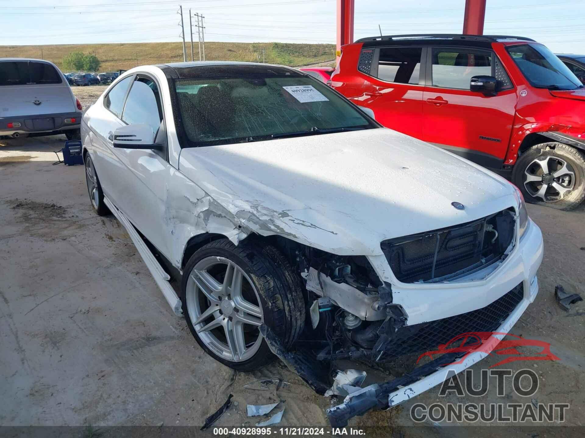 MERCEDES-BENZ C 250 2013 - WDDGJ4HBXDF958791