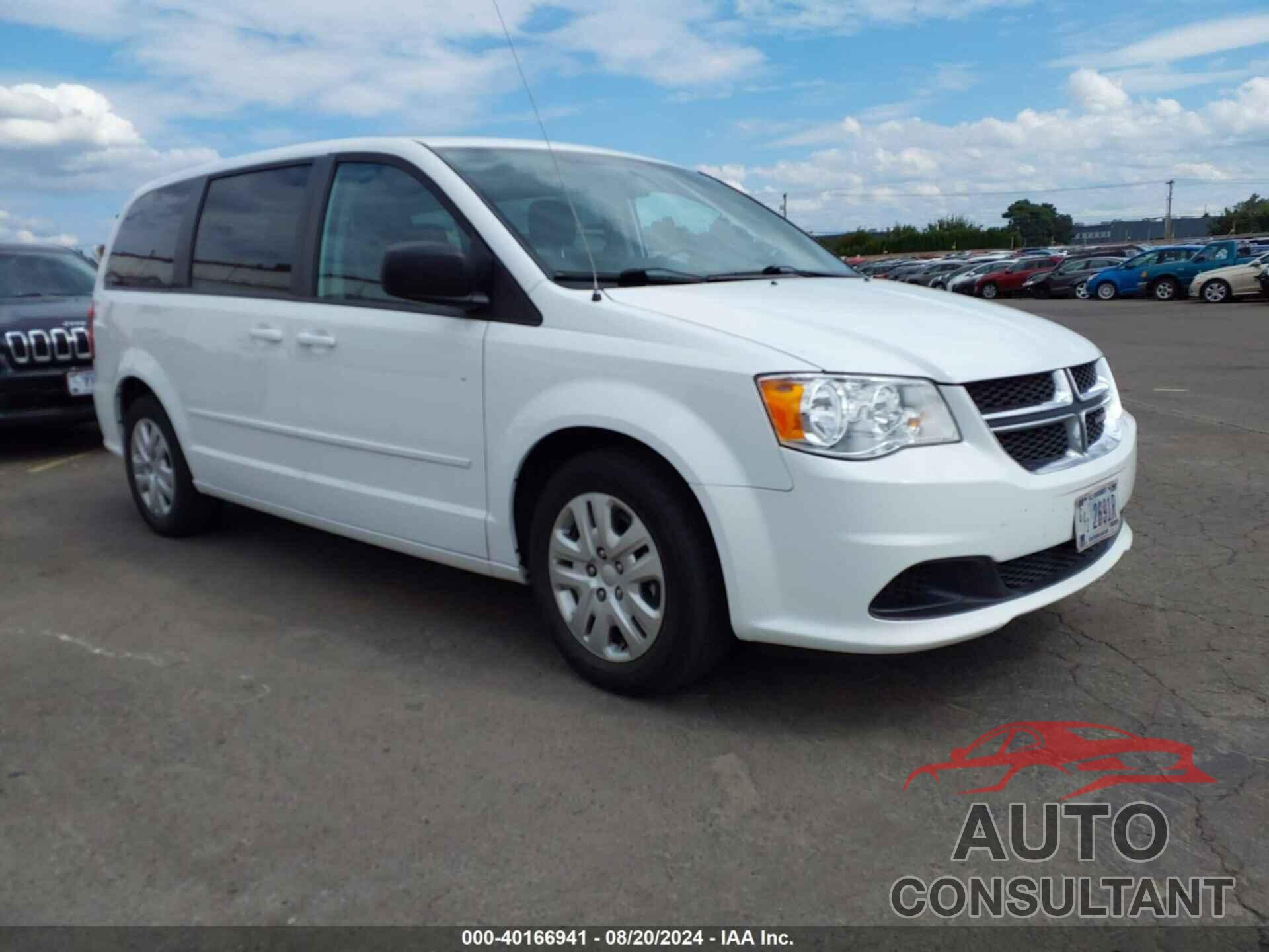 DODGE GRAND CARAVAN 2016 - 2C4RDGBG2GR114631