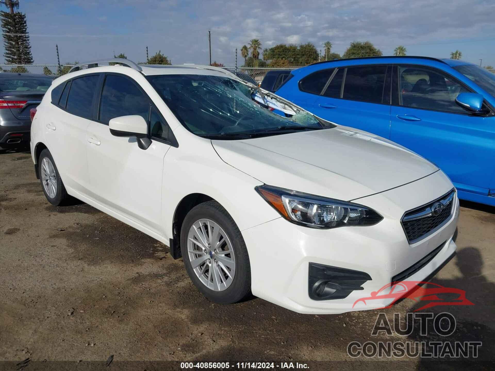 SUBARU IMPREZA 2018 - 4S3GTAD61J3714939