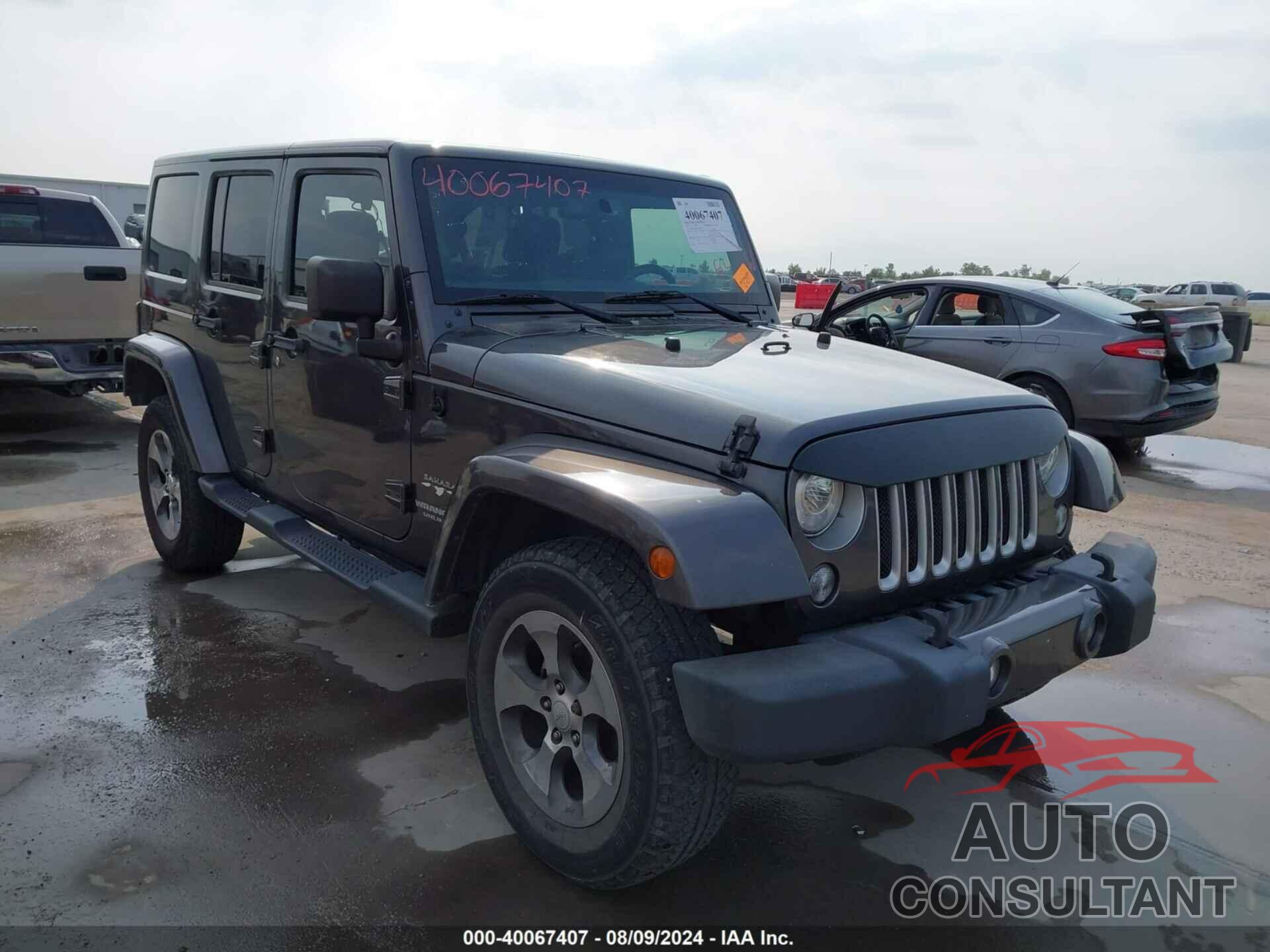 JEEP WRANGLER UNLIMITED 2017 - 1C4BJWEG9HL680487