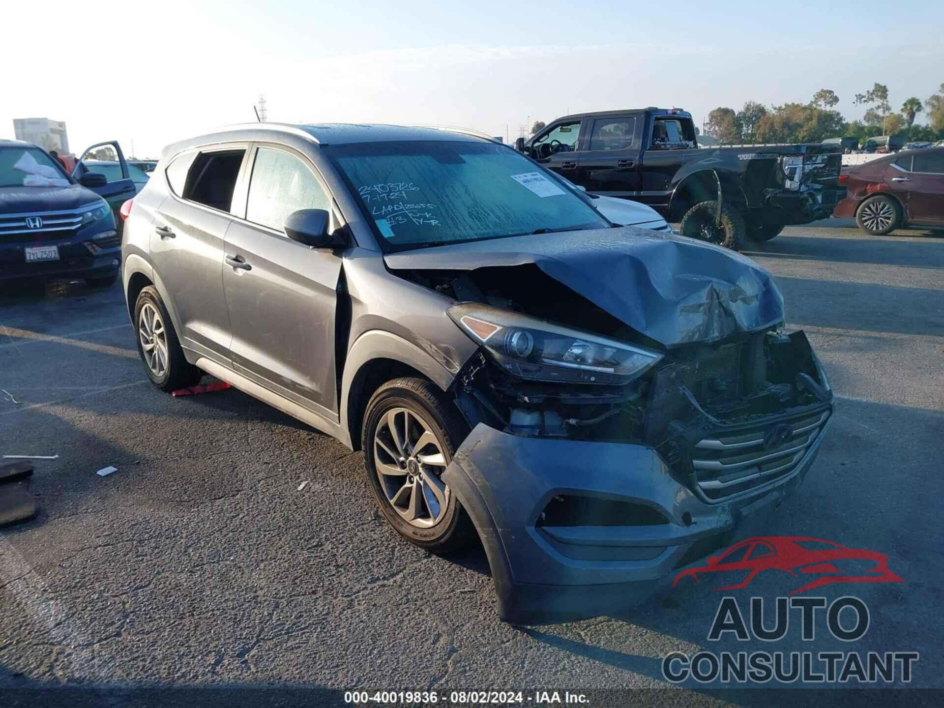 HYUNDAI TUCSON 2017 - KM8J33A47HU266212