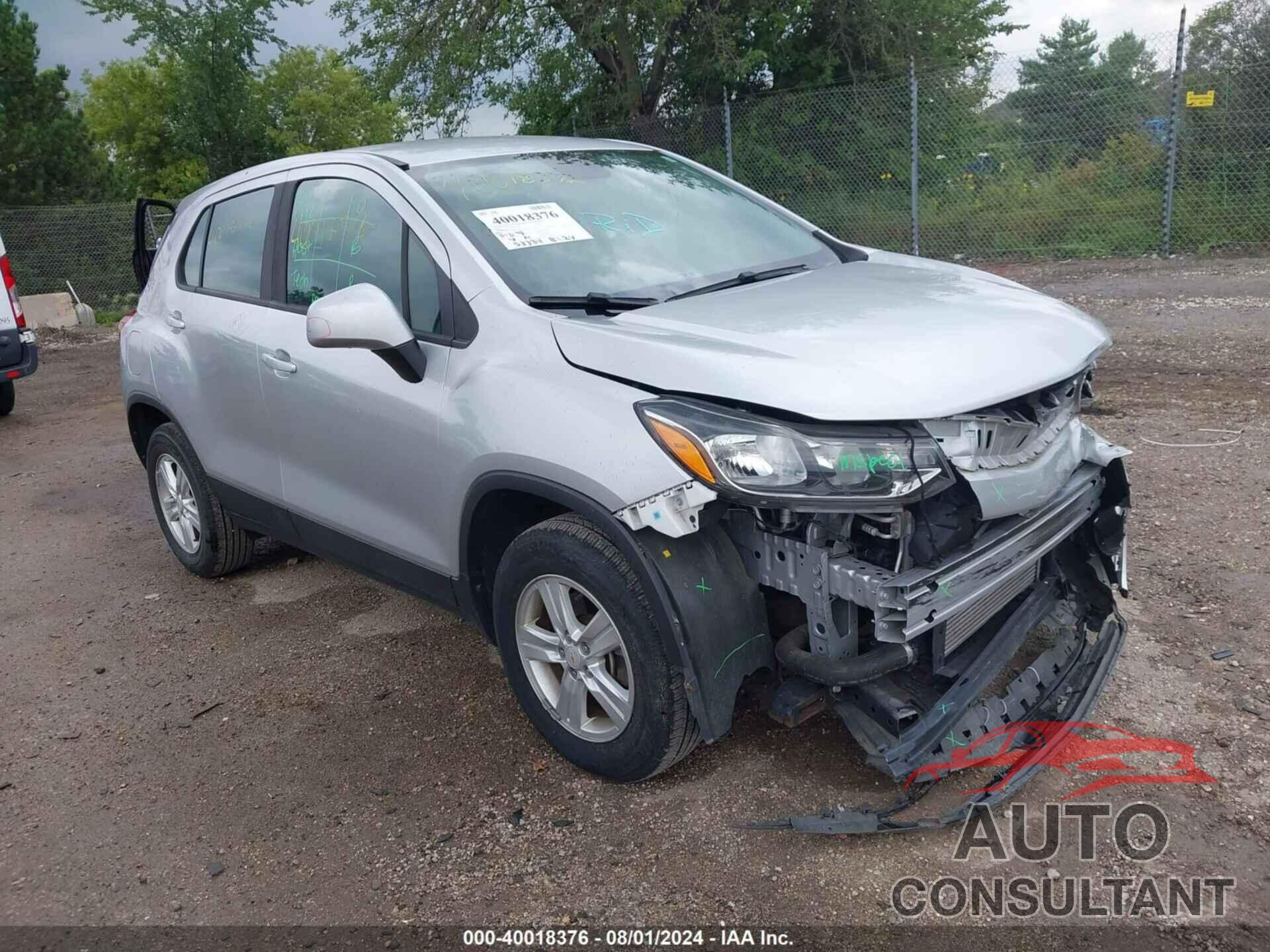 CHEVROLET TRAX 2017 - KL7CJNSB6HB192186