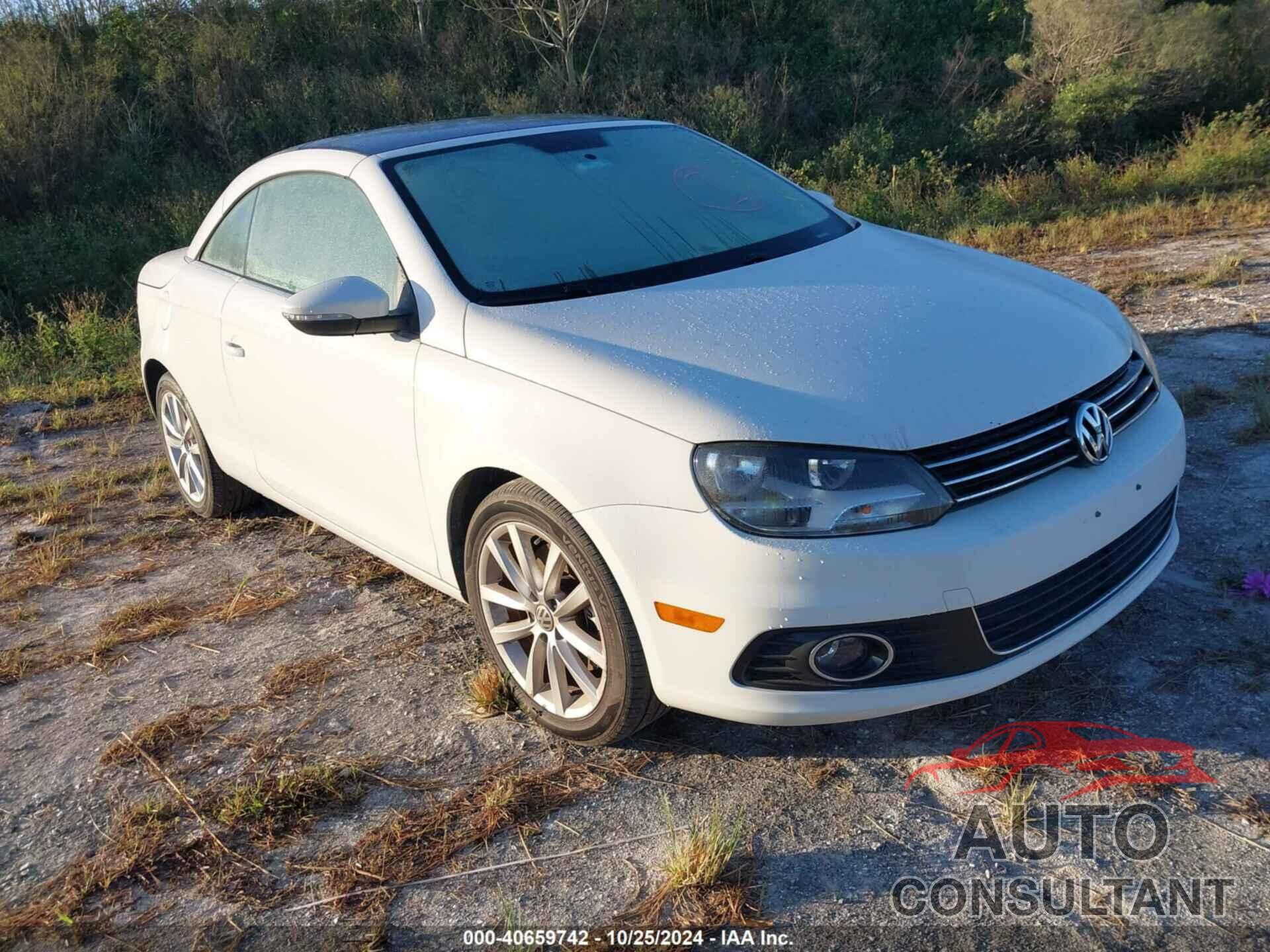 VOLKSWAGEN EOS 2012 - WVWBW7AH0CV000124