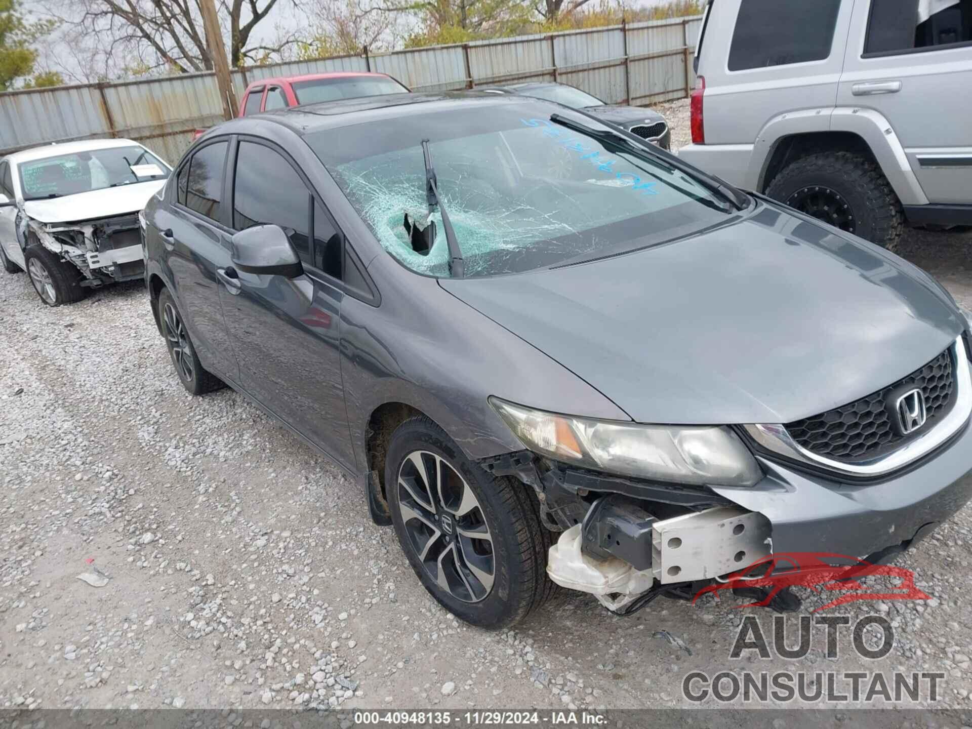 HONDA CIVIC 2013 - 19XFB2F85DE216016