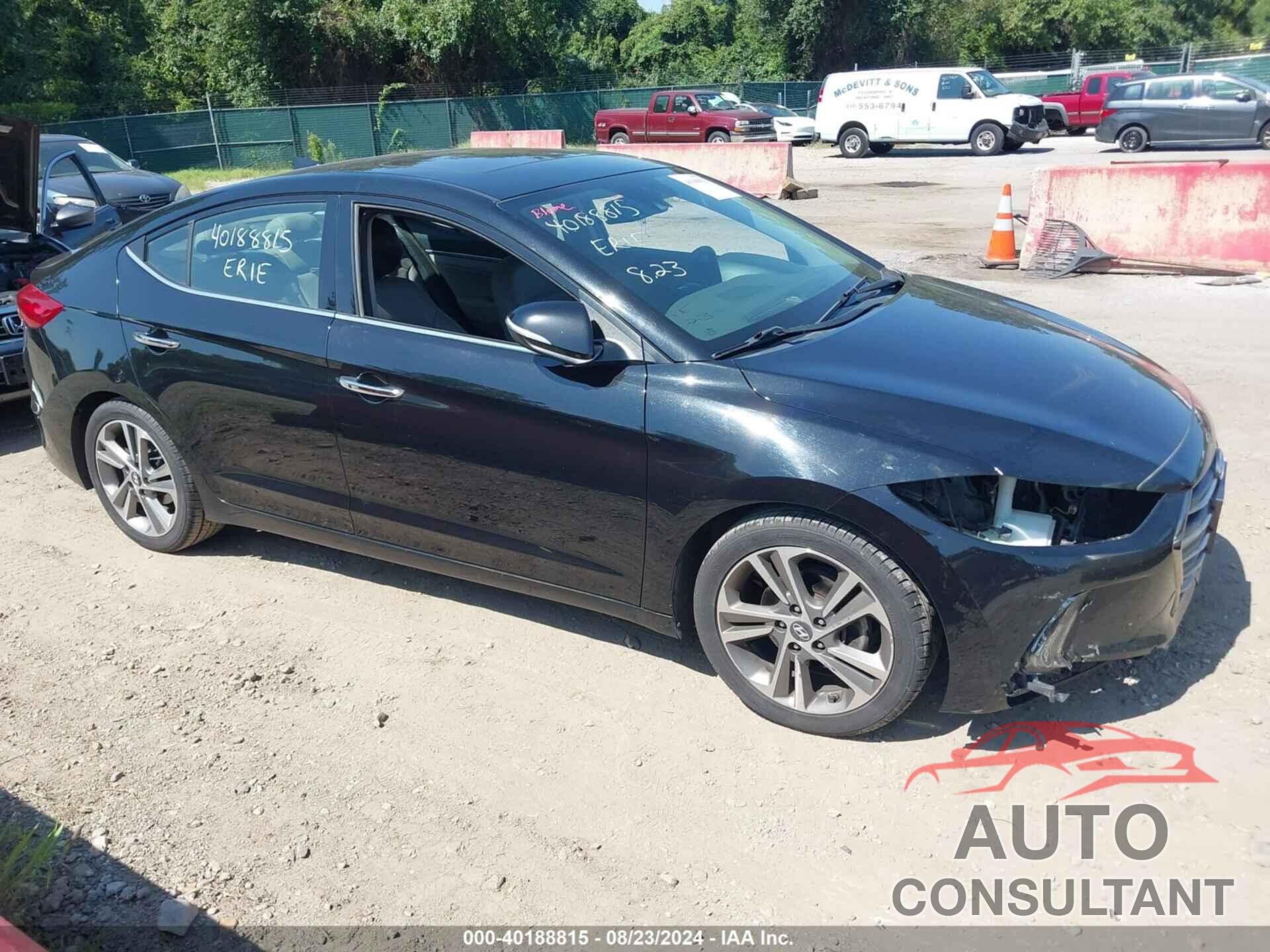 HYUNDAI ELANTRA 2017 - 5NPD84LF5HH063059