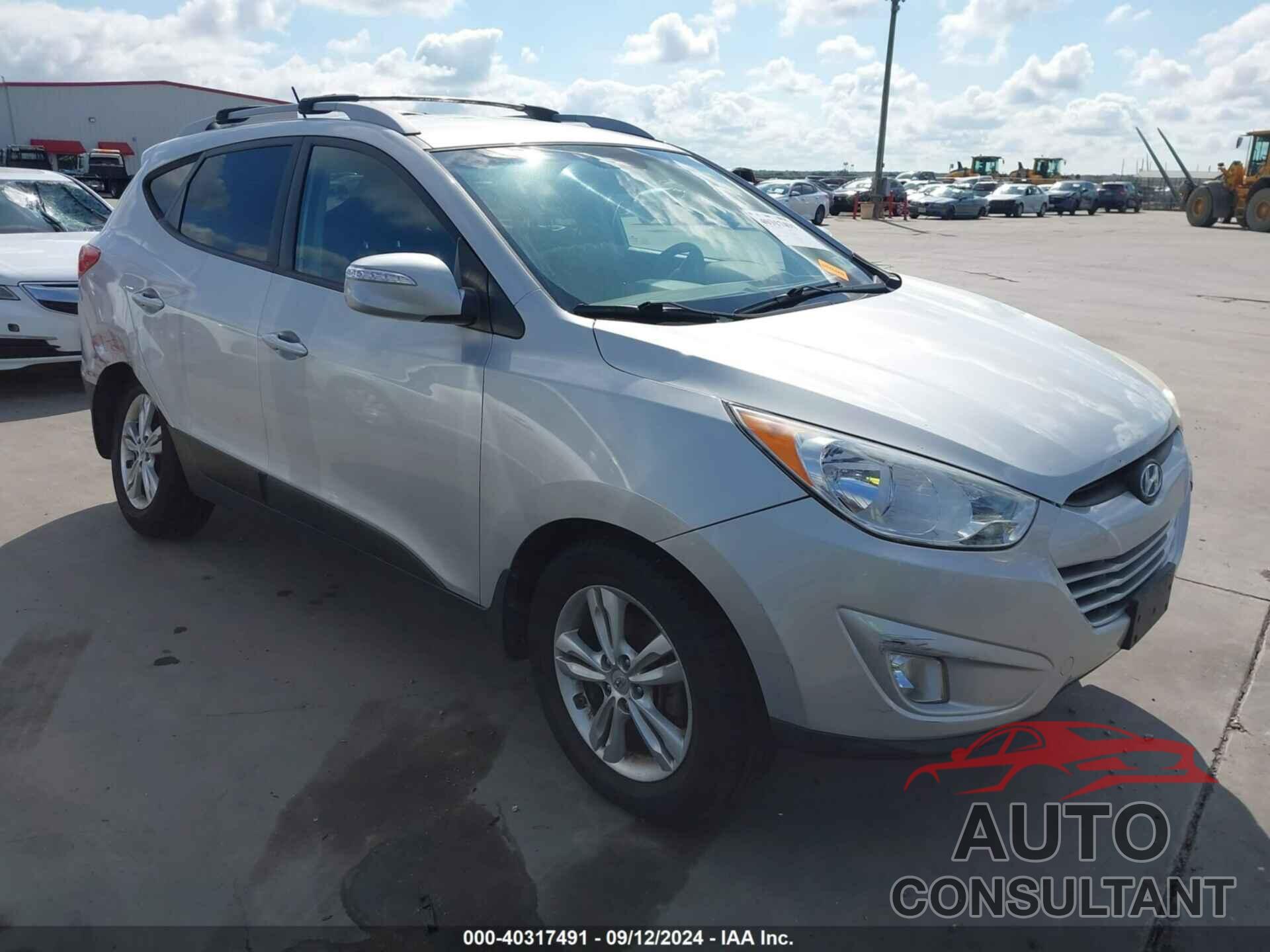 HYUNDAI TUCSON 2013 - KM8JU3ACXDU593220