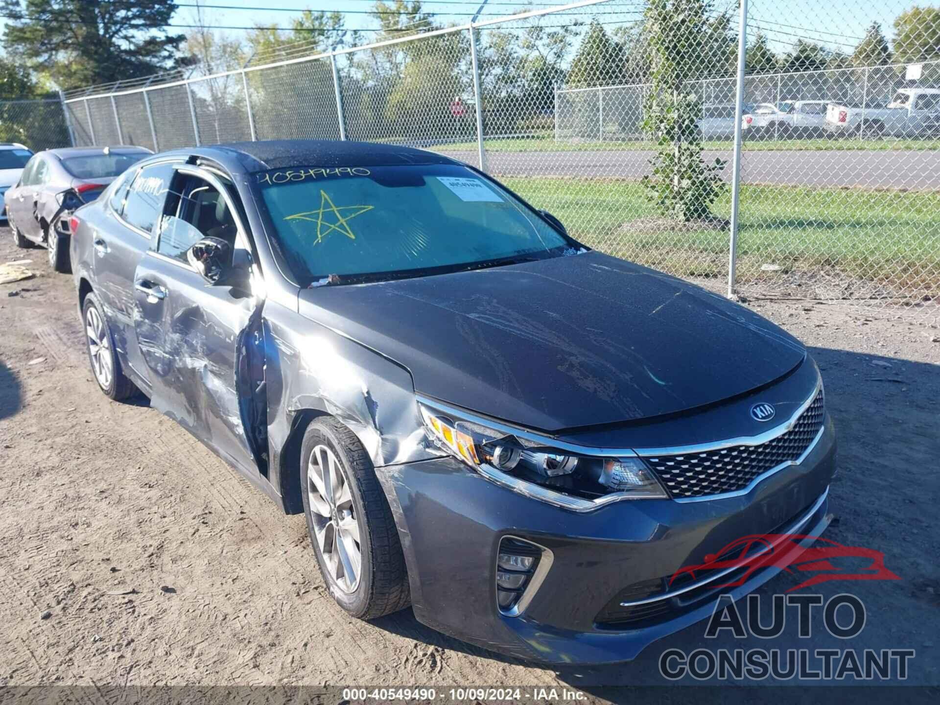 KIA OPTIMA 2018 - 5XXGT4L38JG227343