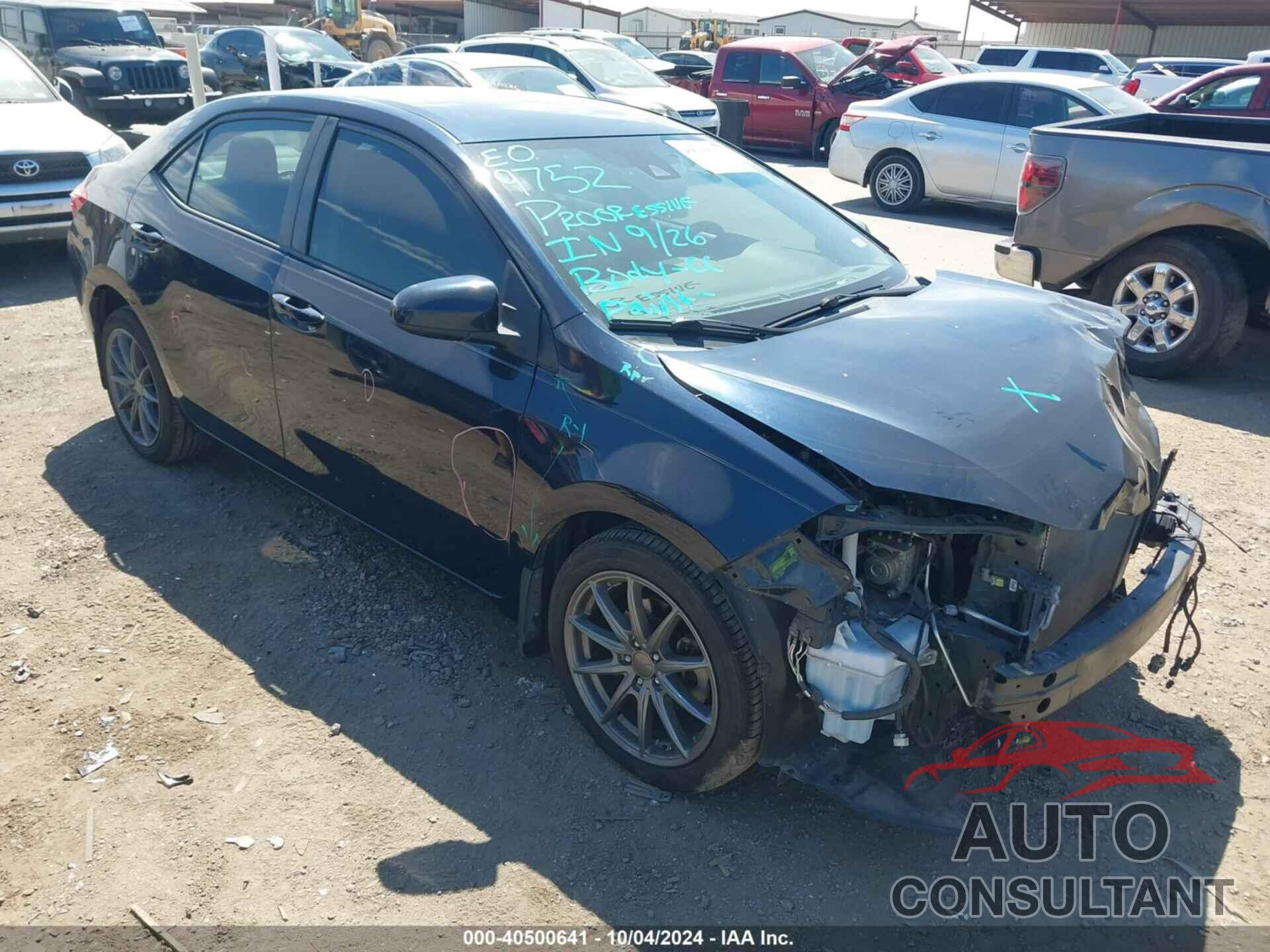 TOYOTA COROLLA 2017 - 002T1BURHE6HC8010