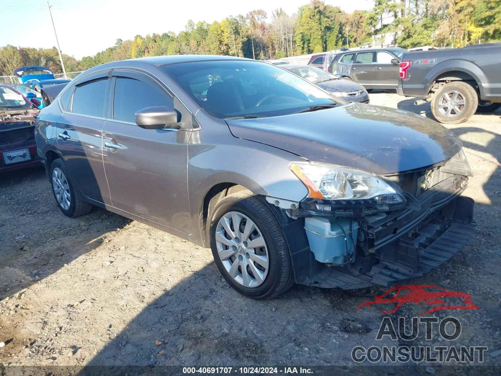 NISSAN SENTRA 2015 - 3N1AB7APXFY383210