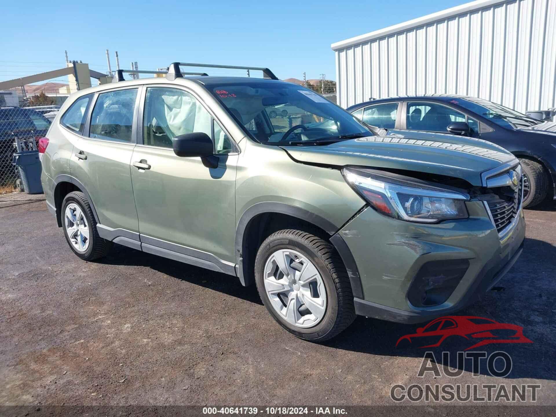 SUBARU FORESTER 2019 - JF2SKAAC3KH523147