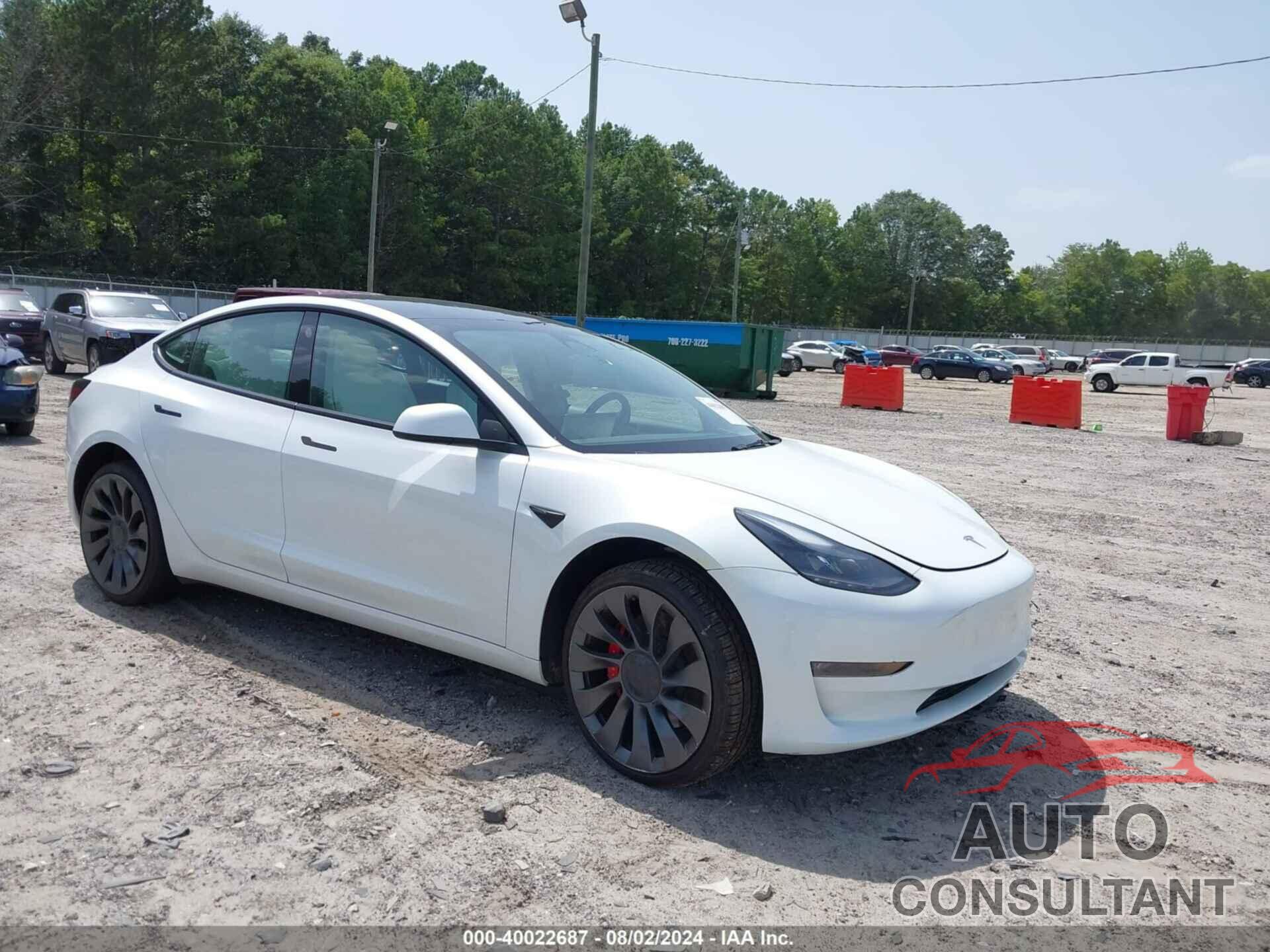 TESLA MODEL 3 2023 - 5YJ3E1EC0PF472038