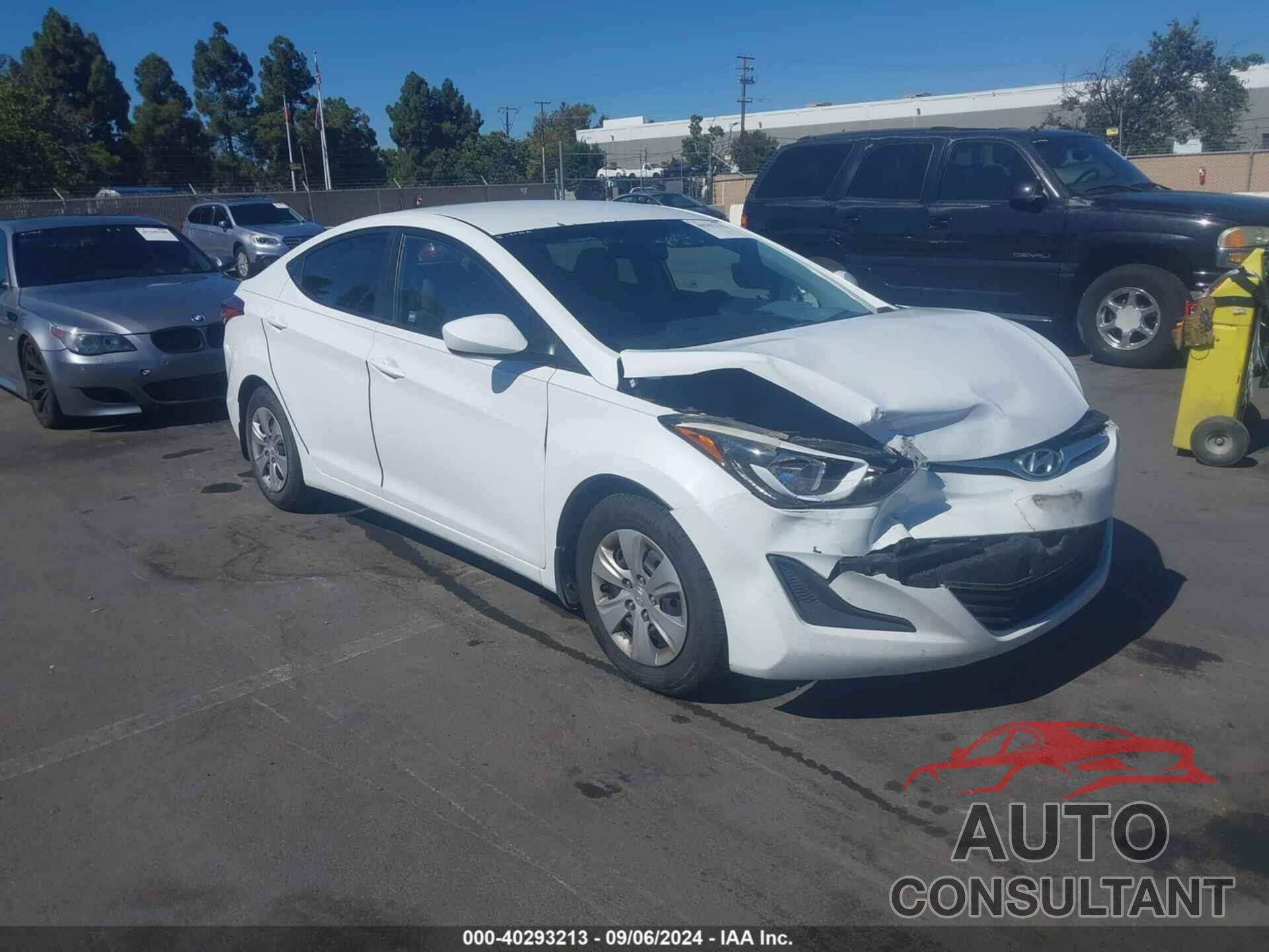 HYUNDAI ELANTRA 2016 - 5NPDH4AE9GH666315