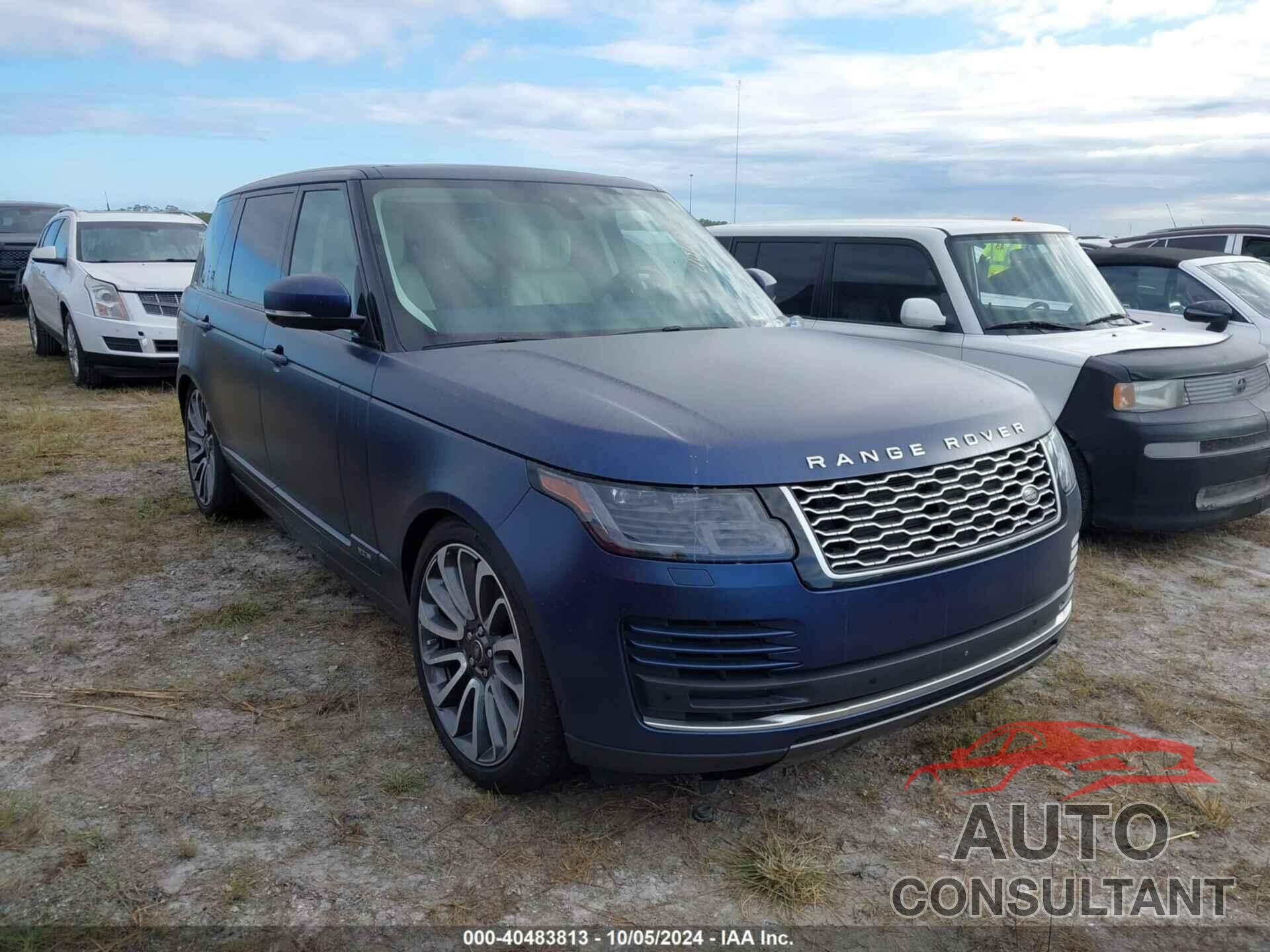 LAND ROVER RANGE ROVER 2019 - SALGS5RE4KA527291