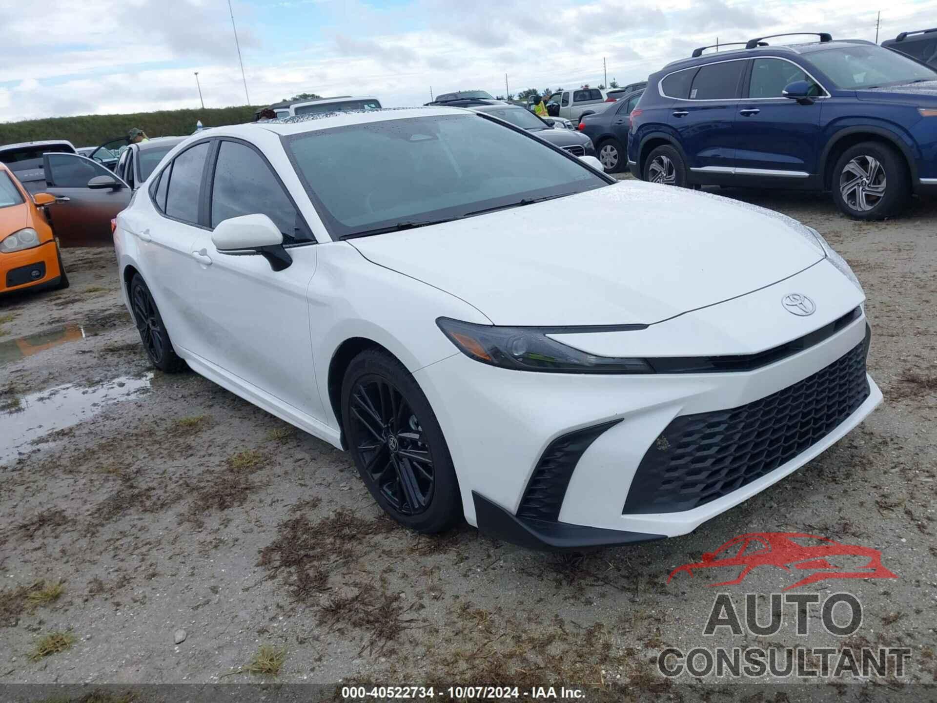 TOYOTA CAMRY 2025 - 4T1DAACK1SU510222