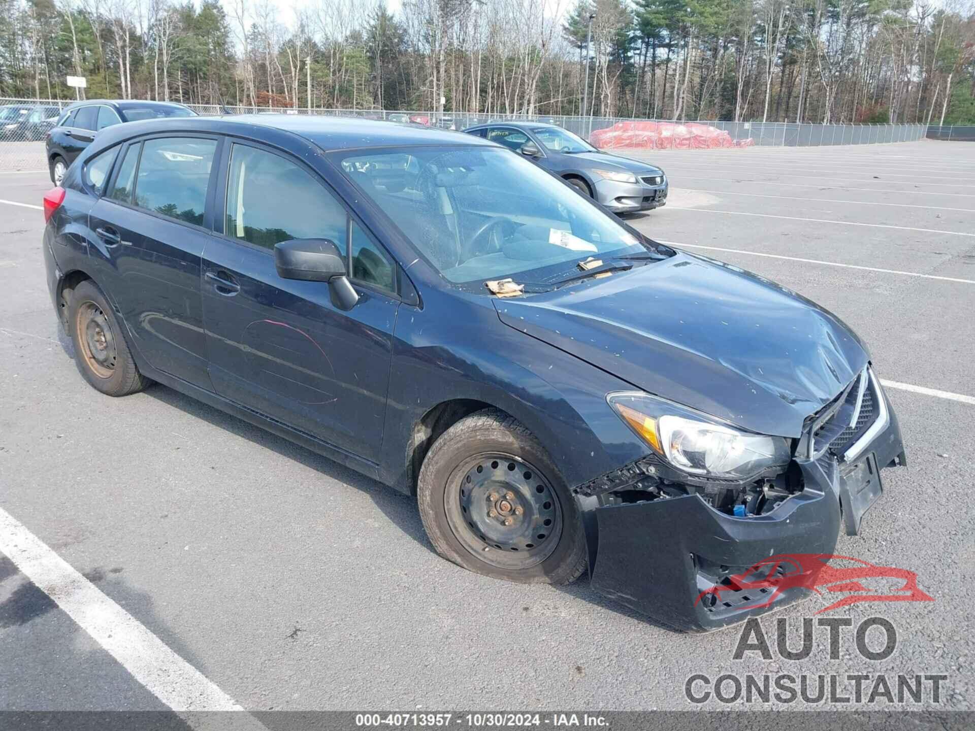 SUBARU IMPREZA 2016 - JF1GPAA64G9267589