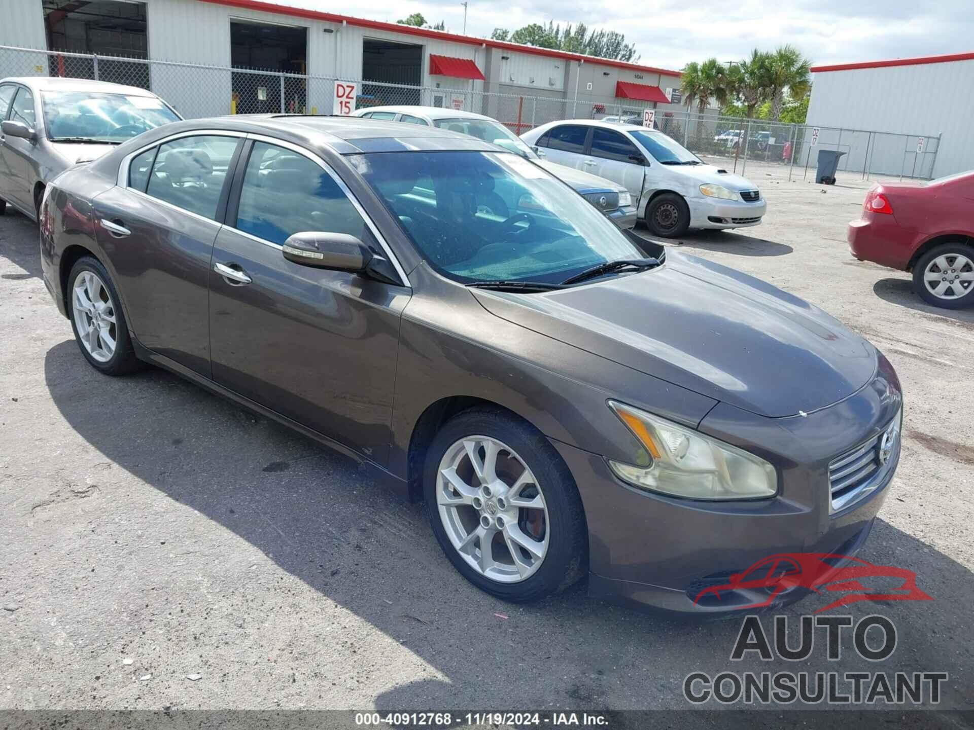 NISSAN MAXIMA 2012 - 1N4AA5AP9CC849806