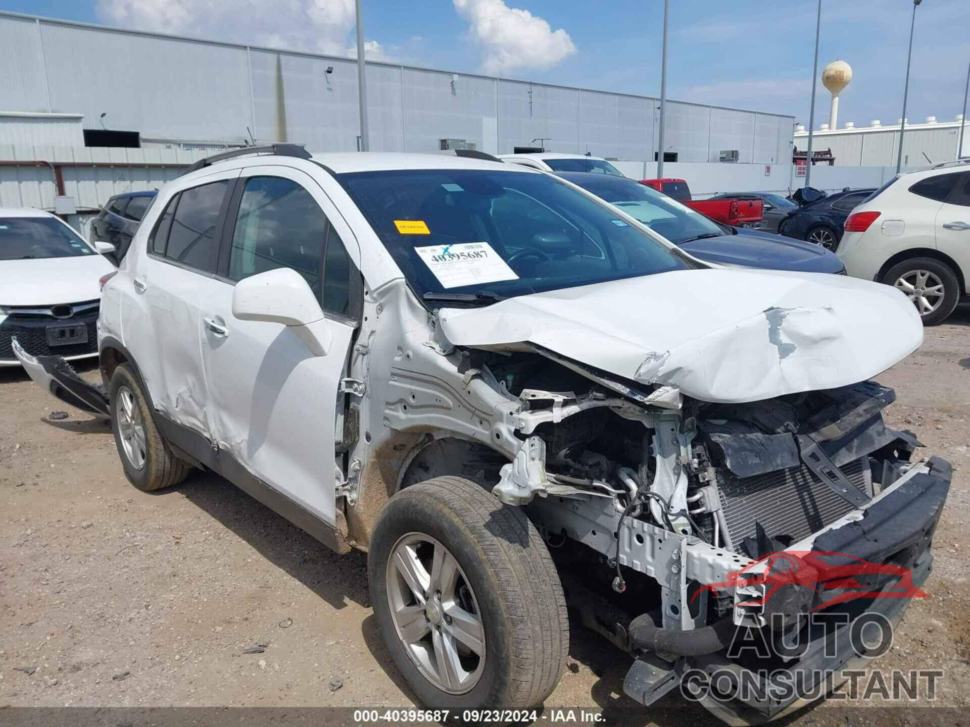 CHEVROLET TRAX 2019 - KL7CJLSB6KB744703