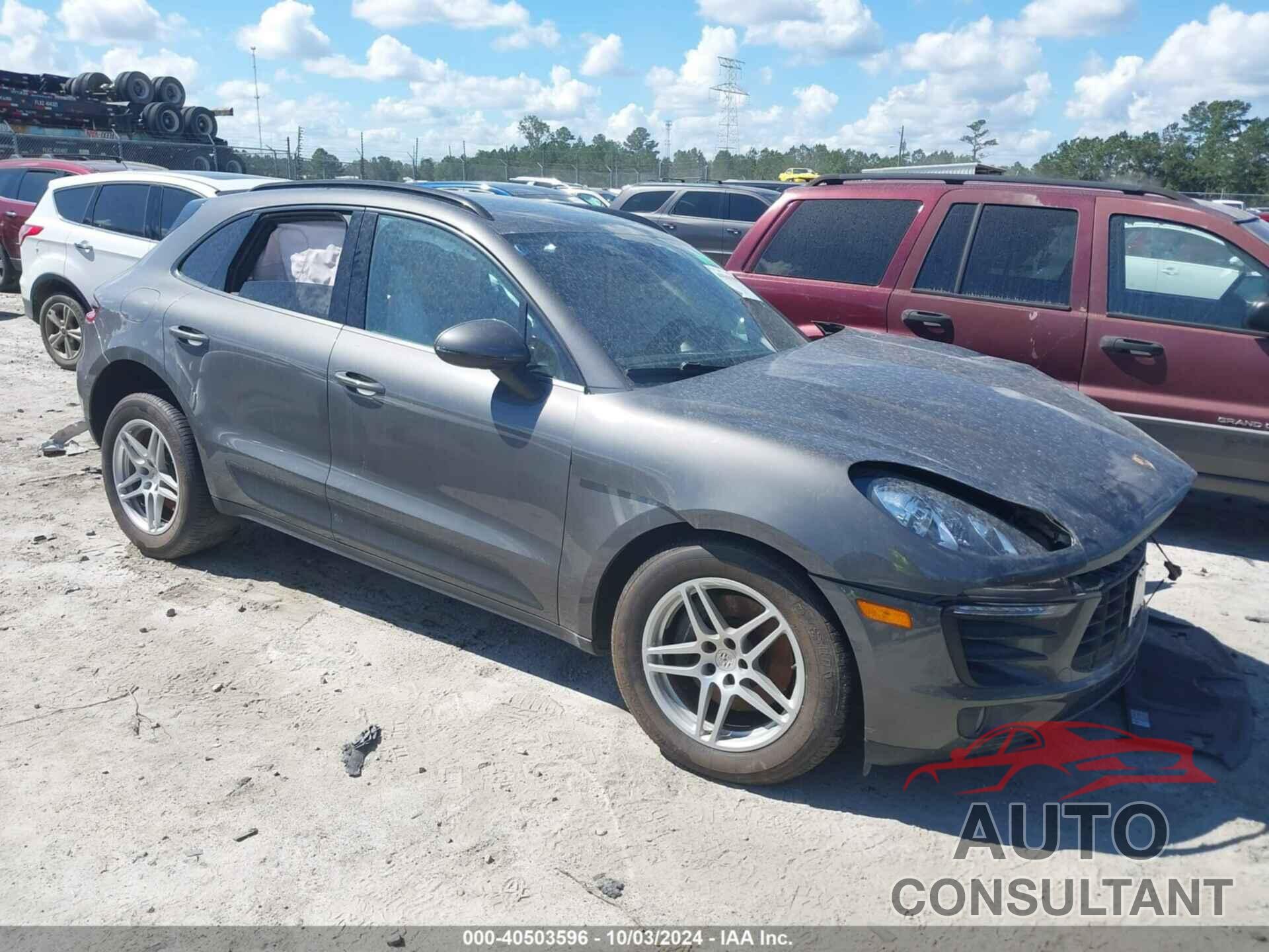 PORSCHE MACAN 2017 - WP1AA2A59HLB83446