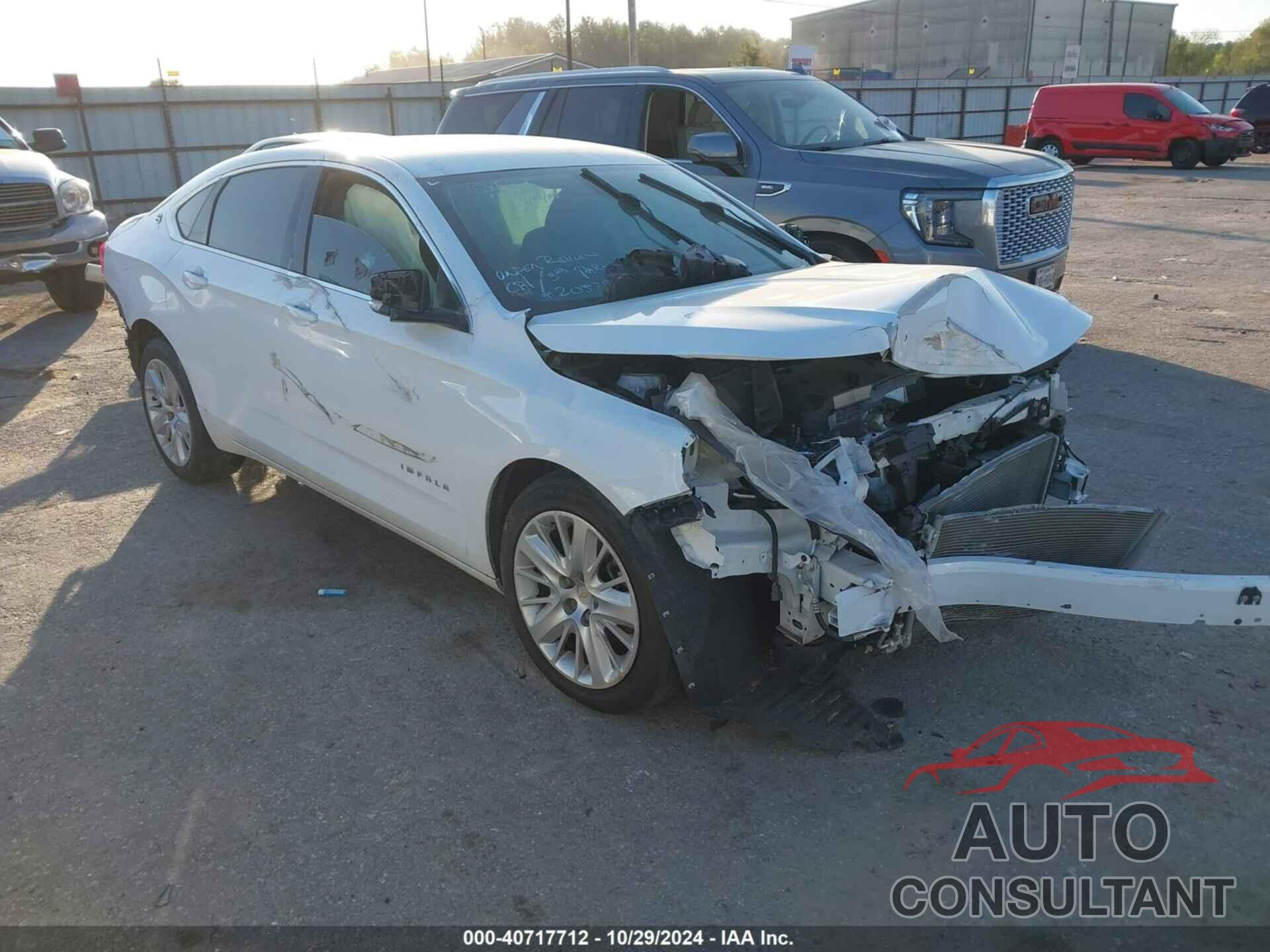 CHEVROLET IMPALA 2016 - 2G11X5SA1G9205287