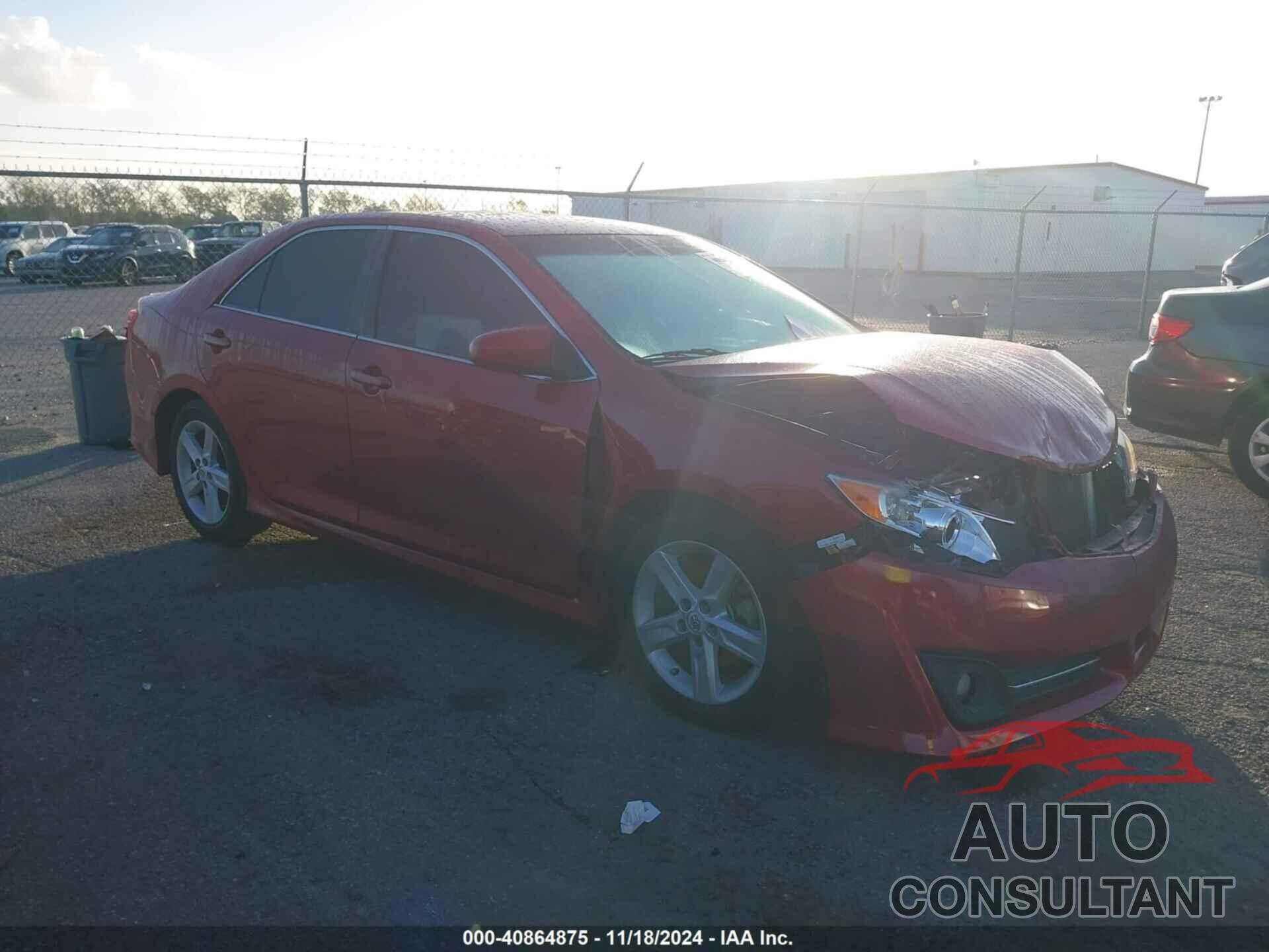 TOYOTA CAMRY 2013 - 4T1BF1FK2DU694173