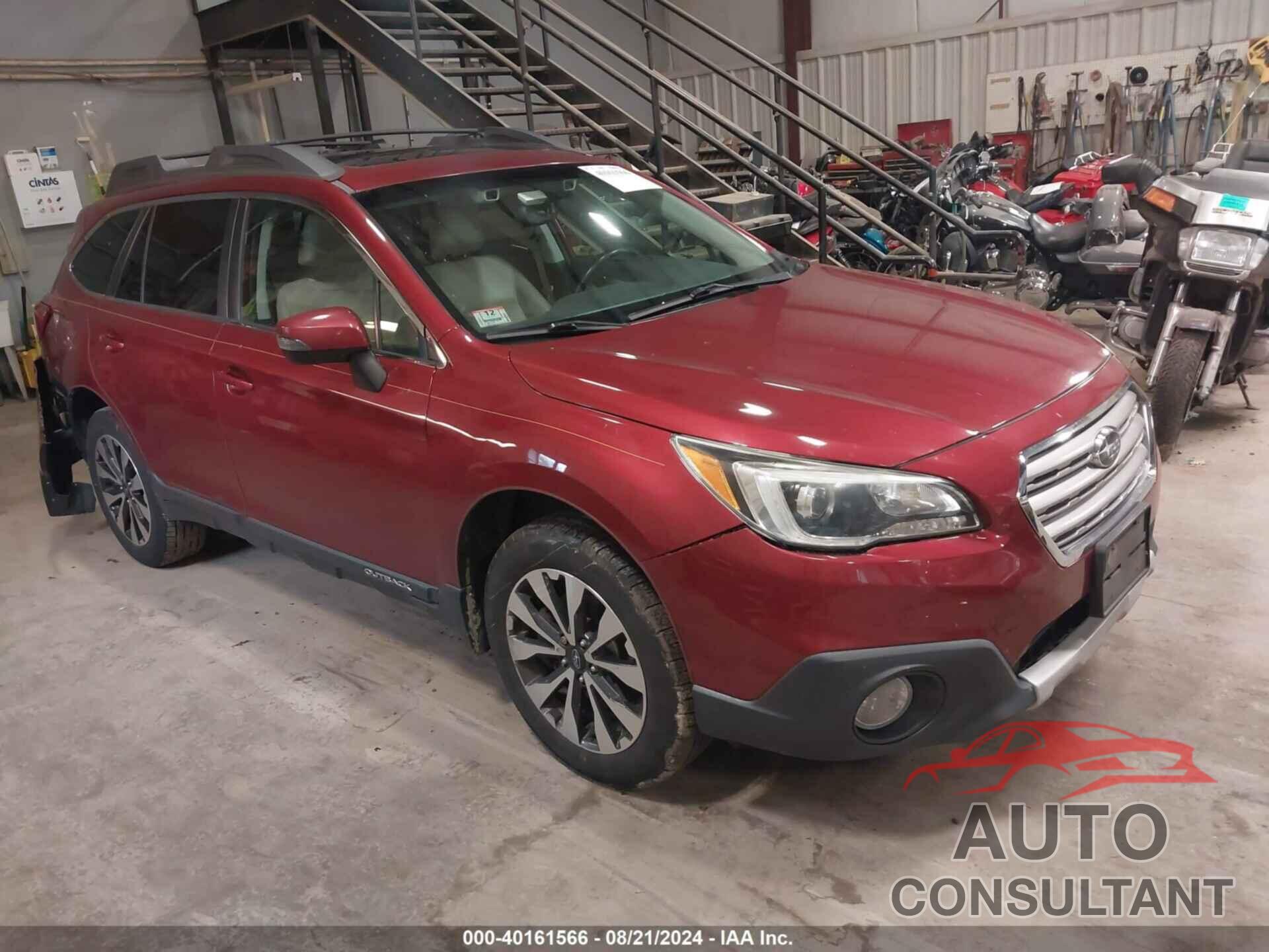 SUBARU OUTBACK 2016 - 4S4BSANC2G3334210