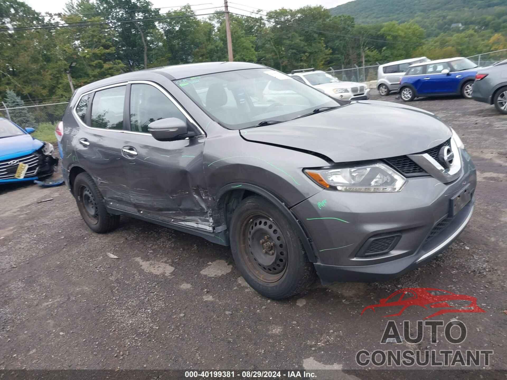 NISSAN ROGUE 2015 - KNMAT2MV9FP542601