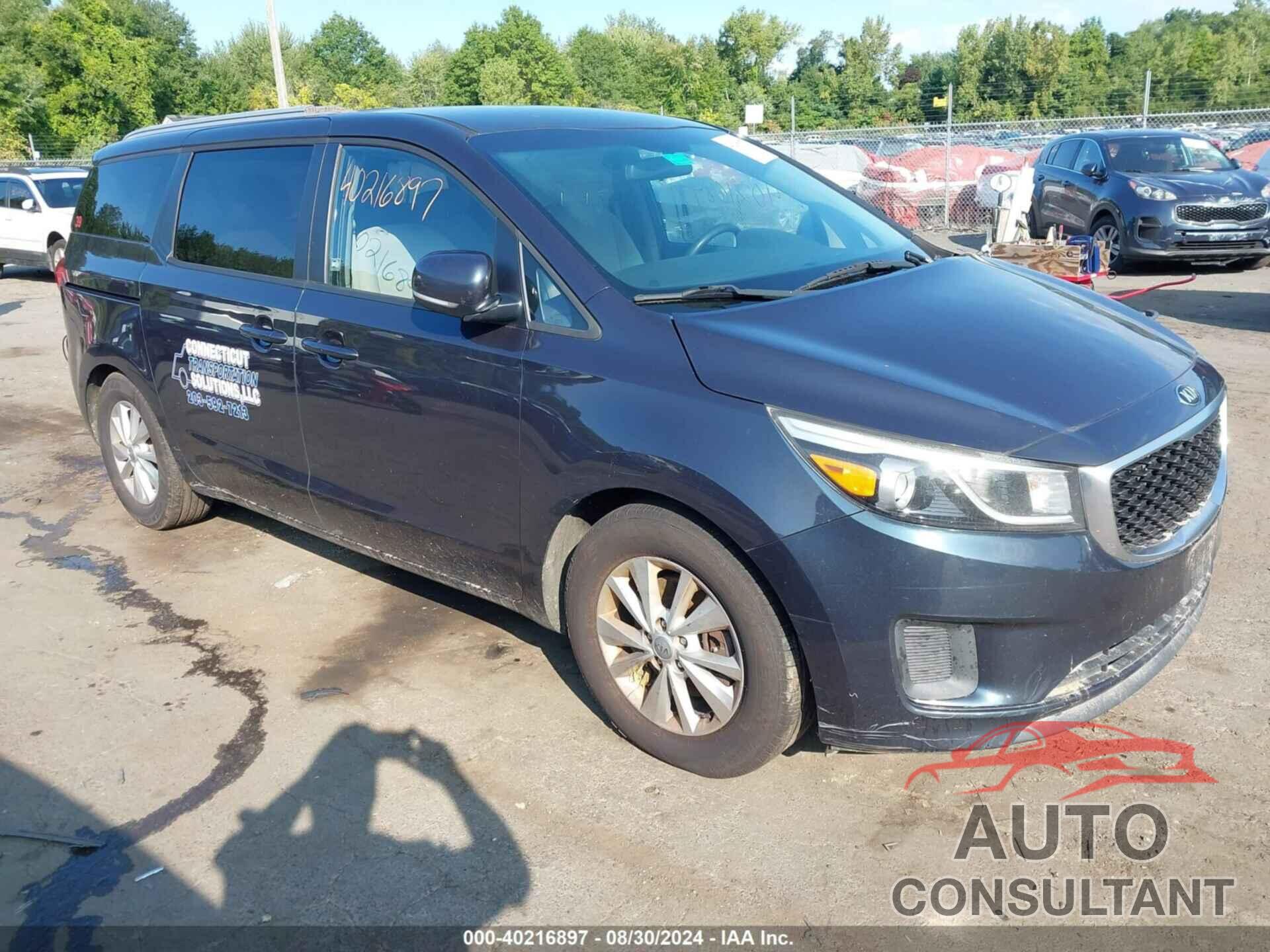 KIA SEDONA 2016 - KNDMB5C16G6129705