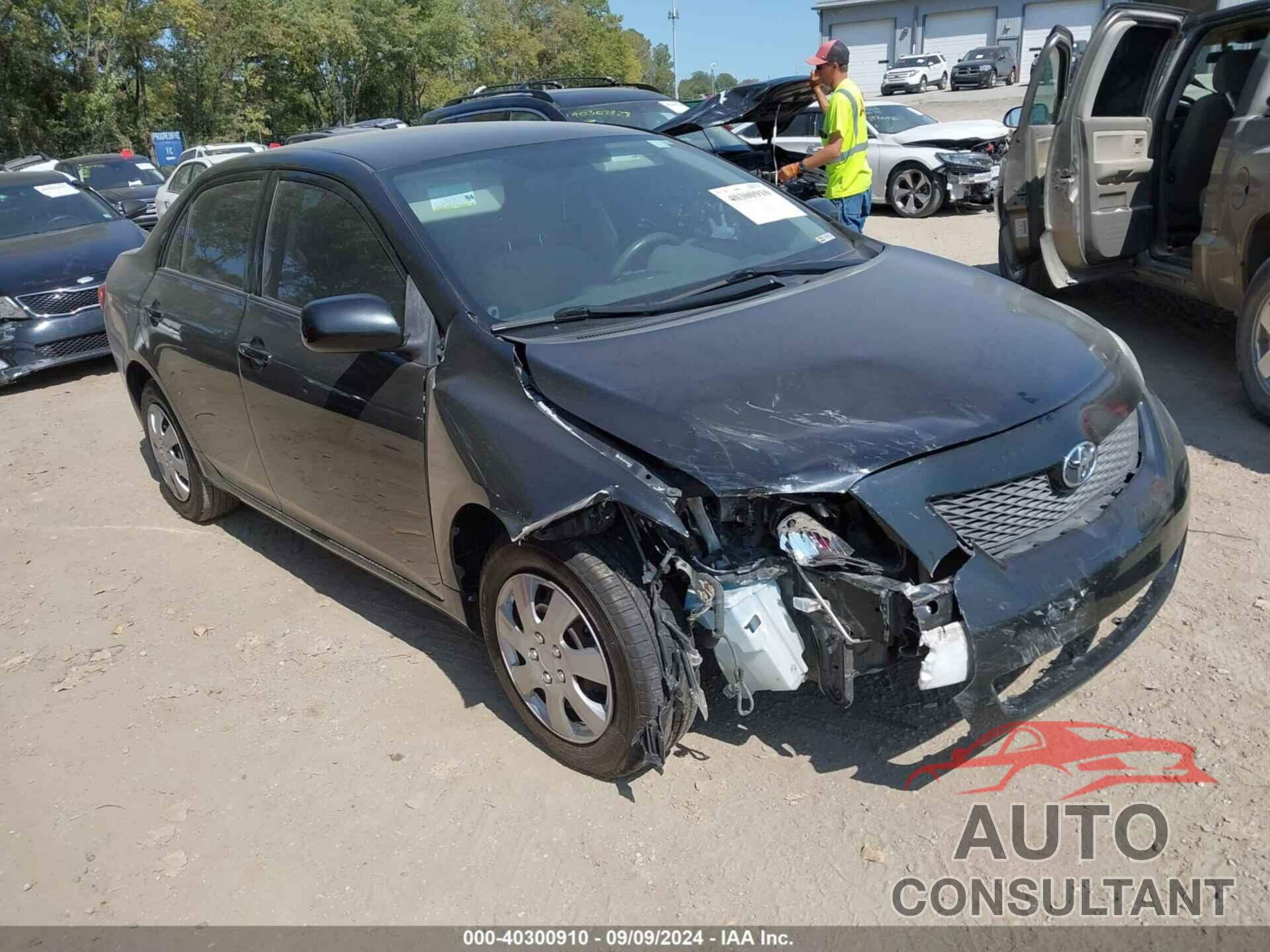 TOYOTA COROLLA 2009 - JTDBL40E99J039695
