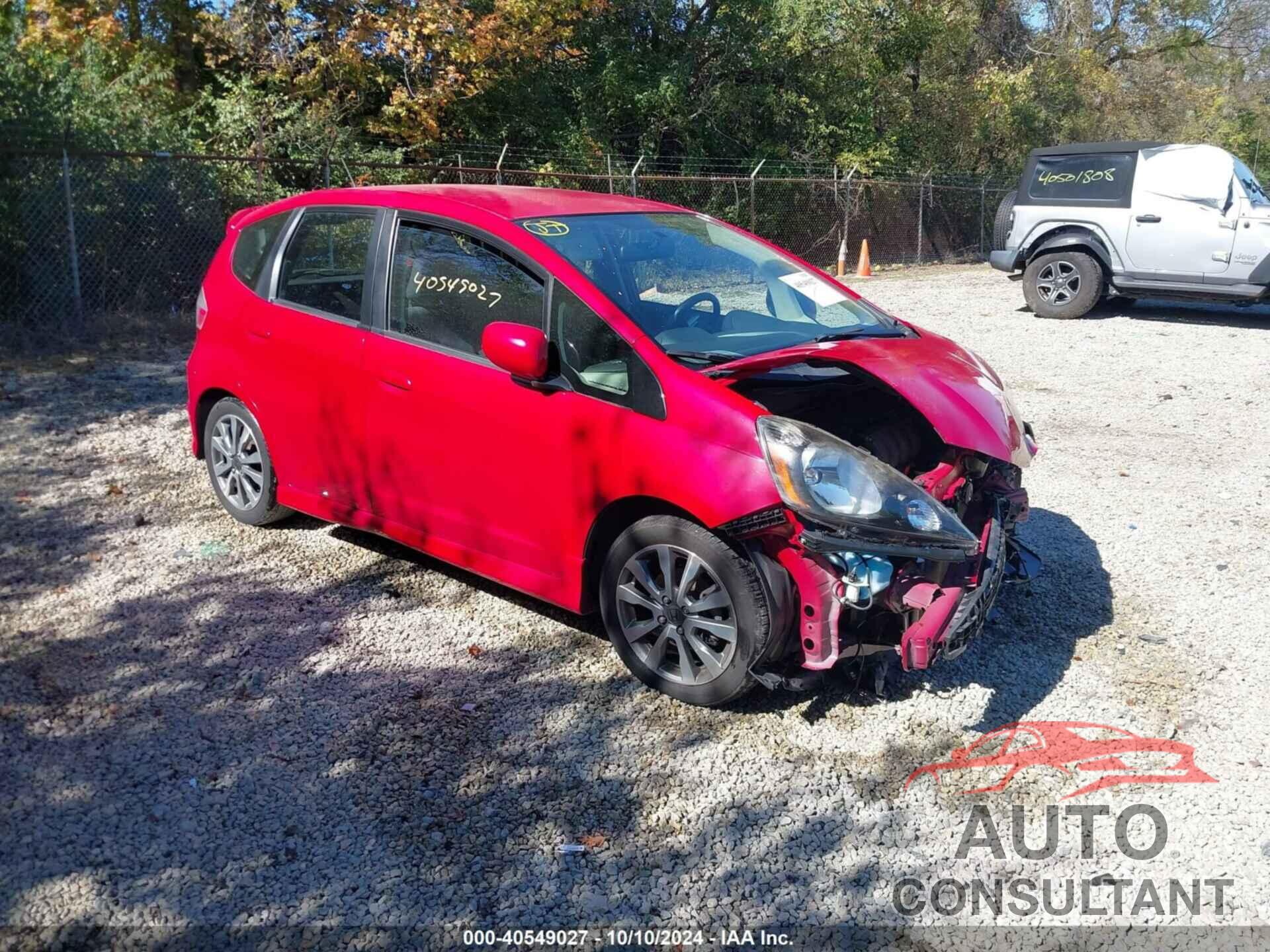 HONDA FIT 2013 - JHMGE8H51DC044350