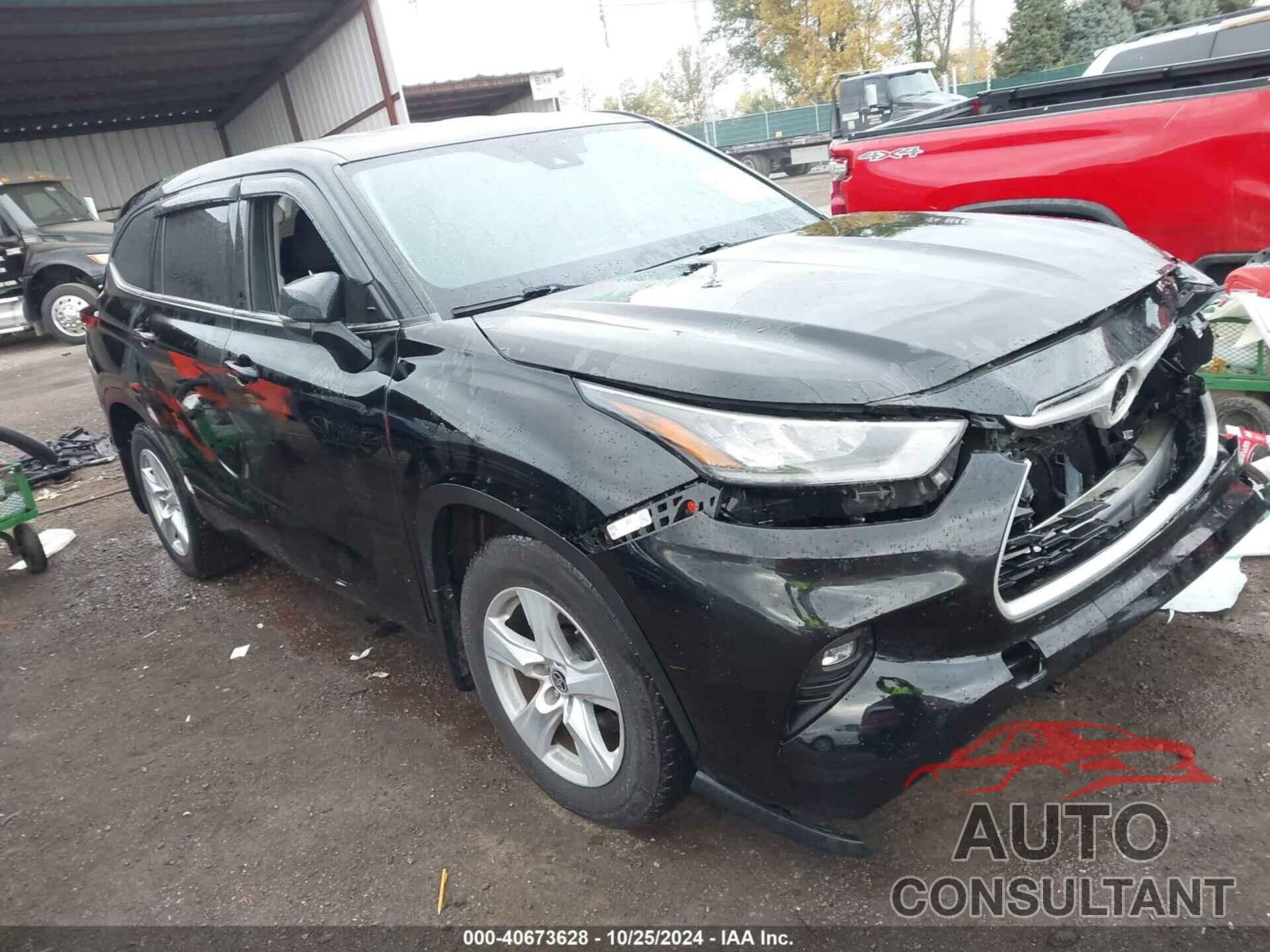 TOYOTA HIGHLANDER 2020 - 5TDBZRBH5LS512781