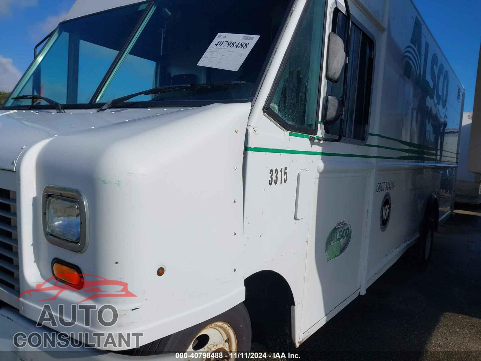 FORD E-450 STRIPPED 2013 - 1FC4E4KL1DDB36315