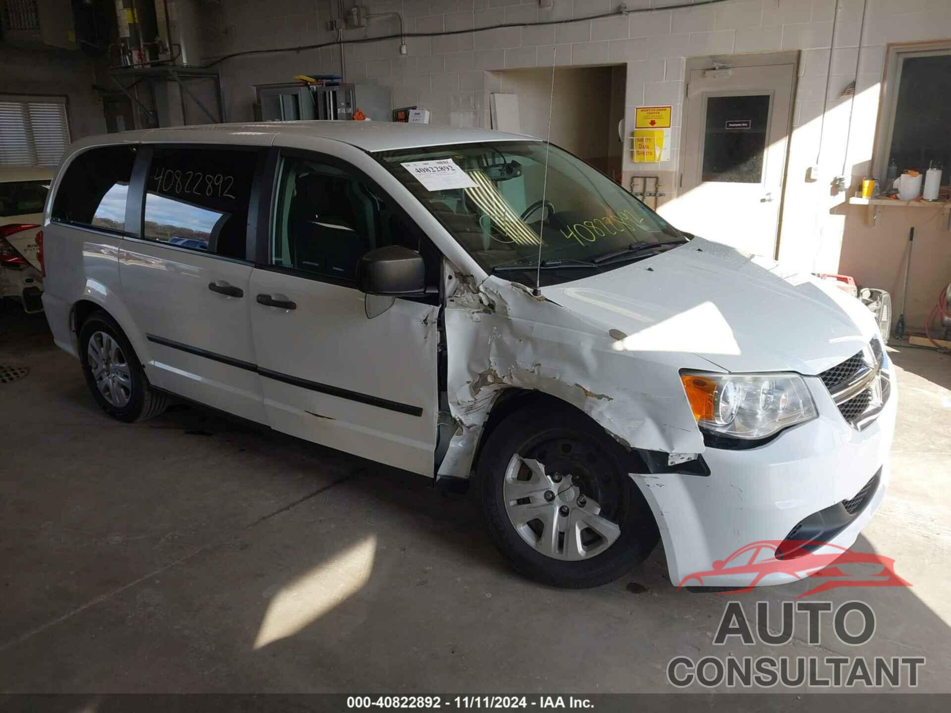 DODGE GRAND CARAVAN 2014 - 2C4RDGBG0ER366097