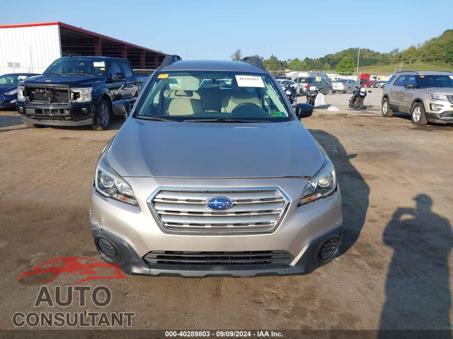SUBARU OUTBACK 2017 - 4S4BSAAC9H3273350