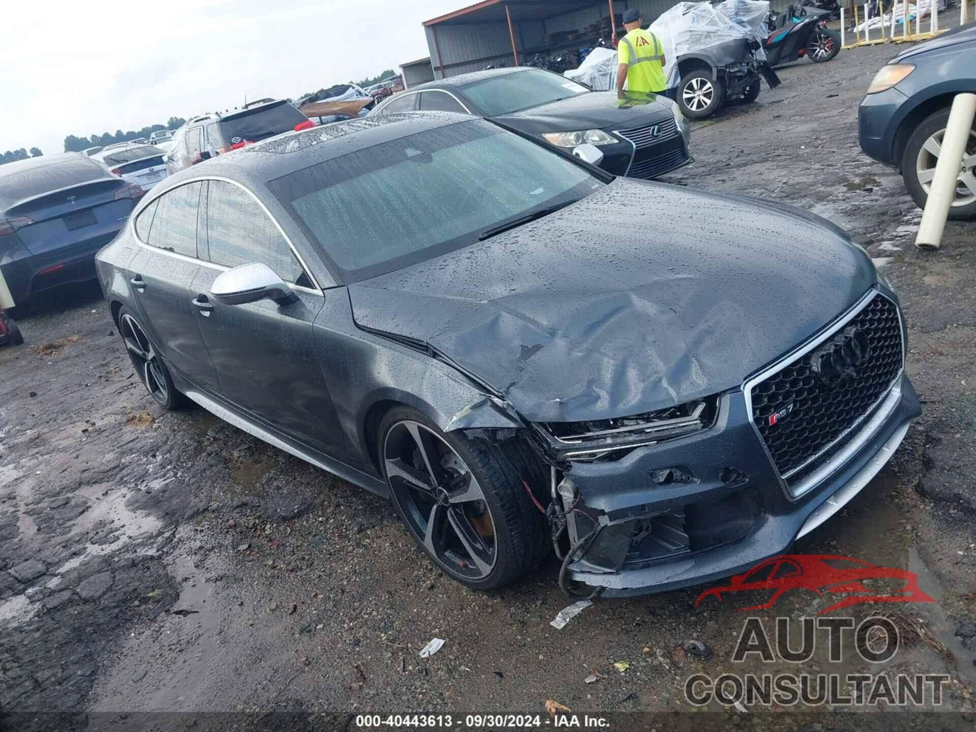 AUDI RS 7 2016 - WUAW2AFC9GN903548