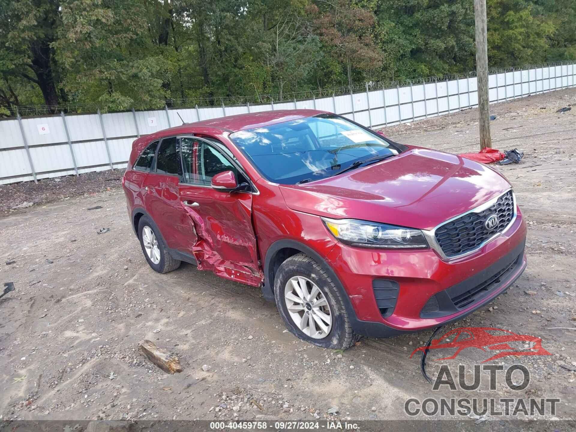 KIA SORENTO 2019 - 5XYPG4A39KG561756